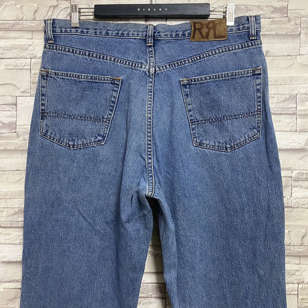 RRL Ralph Lauren Vintage RRL Denim Baggy Jeans Made in USA Size US 37 - 10 Thumbnail