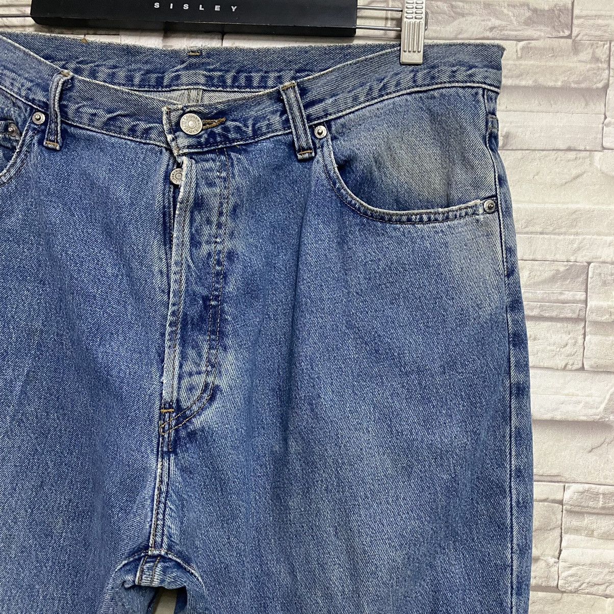 RRL Ralph Lauren Vintage RRL Denim Baggy Jeans Made in USA Size US 37 - 5 Thumbnail