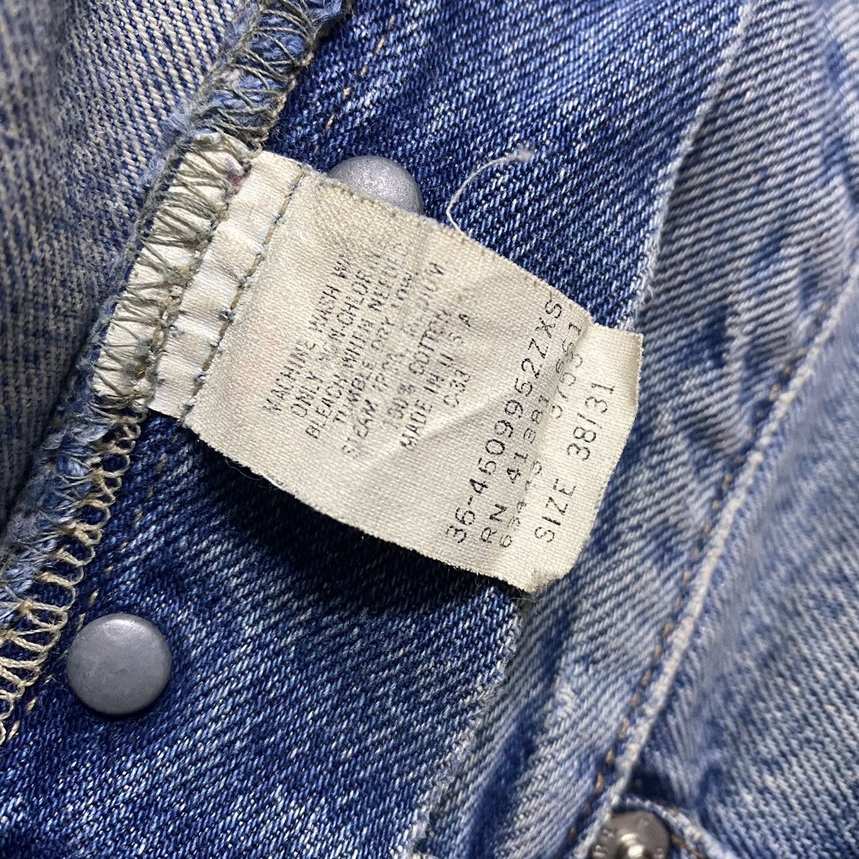 RRL Ralph Lauren Vintage RRL Denim Baggy Jeans Made in USA Size US 37 - 16 Thumbnail