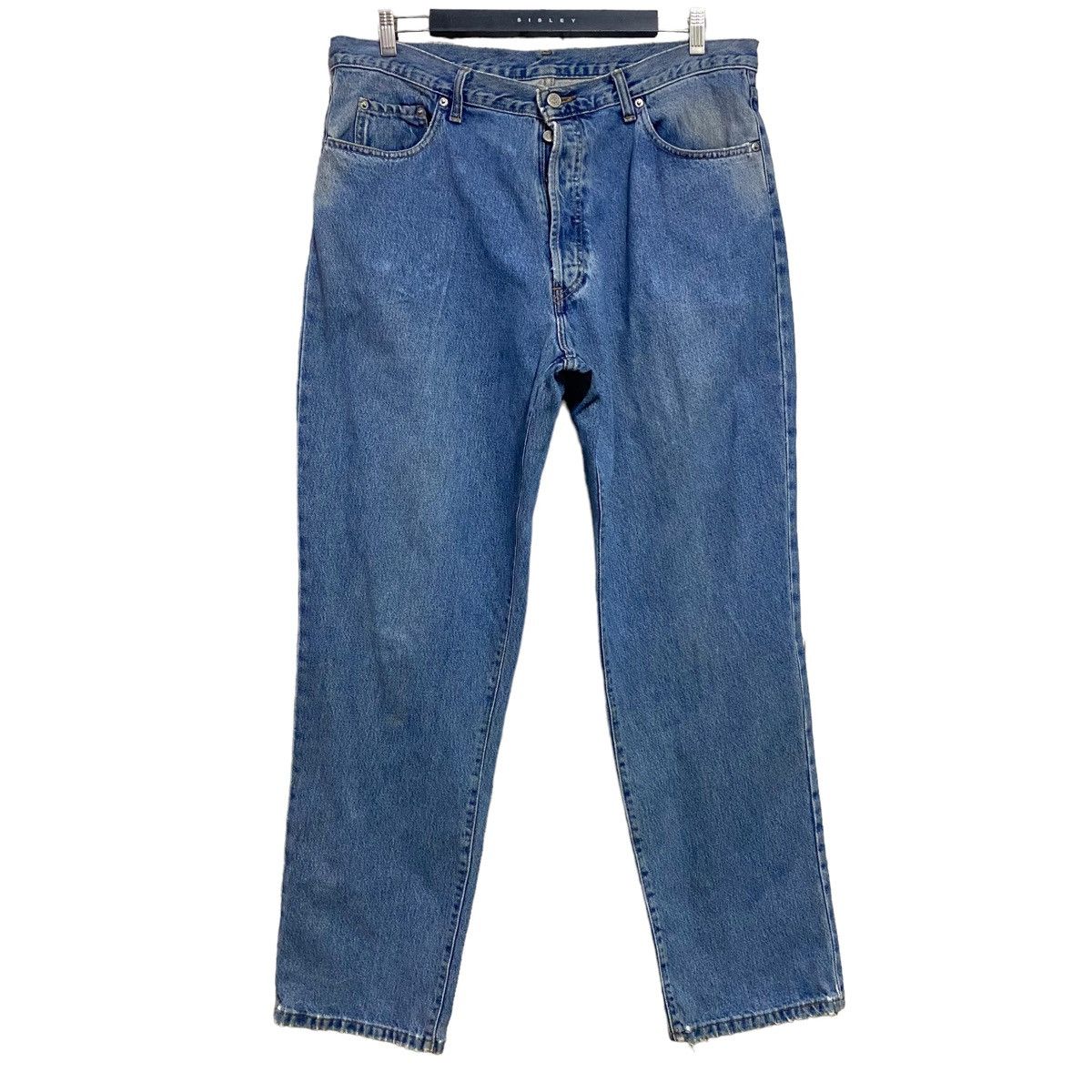 RRL Ralph Lauren Vintage RRL Denim Baggy Jeans Made in USA Size US 37 - 2 Thumbnail