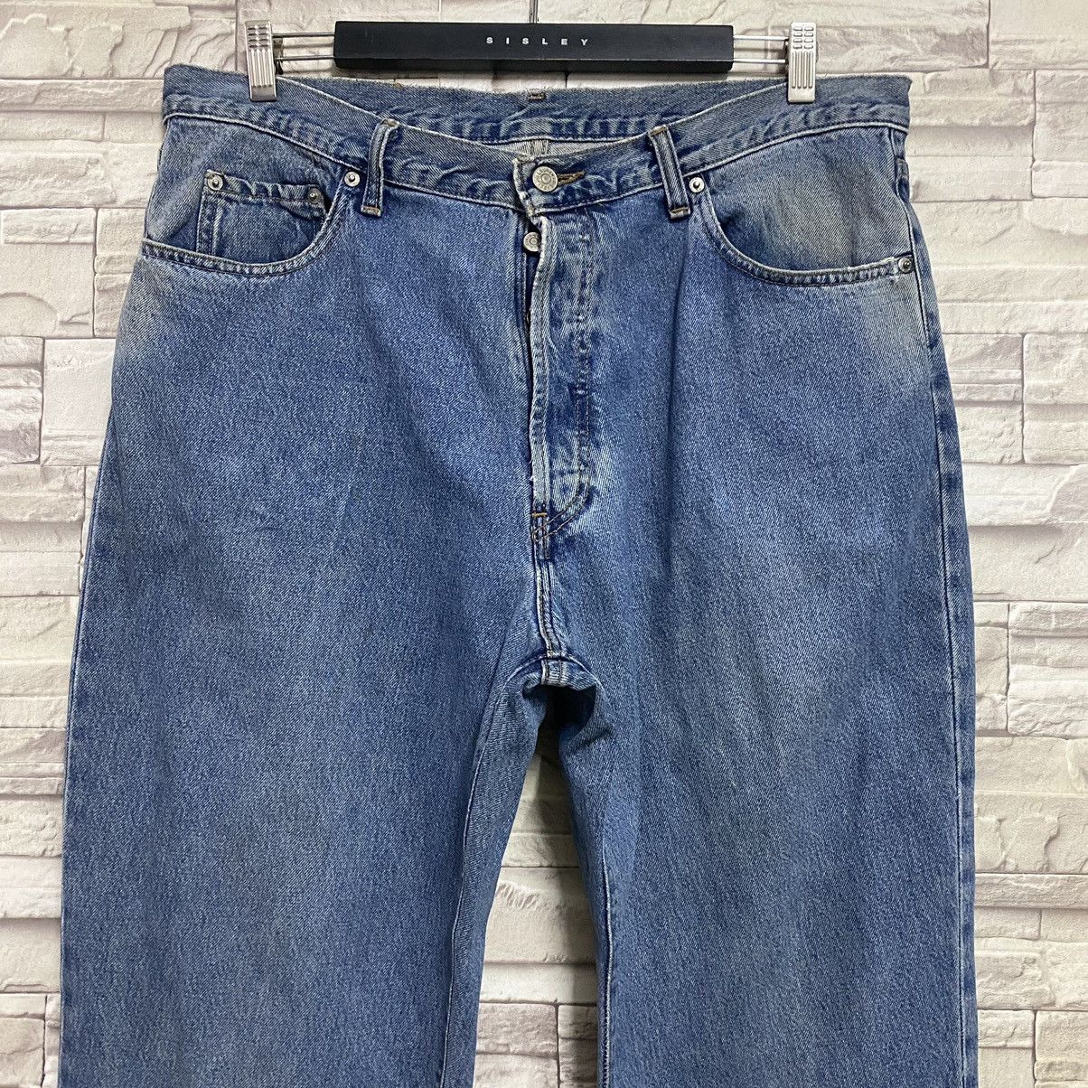 RRL Ralph Lauren Vintage RRL Denim Baggy Jeans Made in USA Size US 37 - 4 Thumbnail