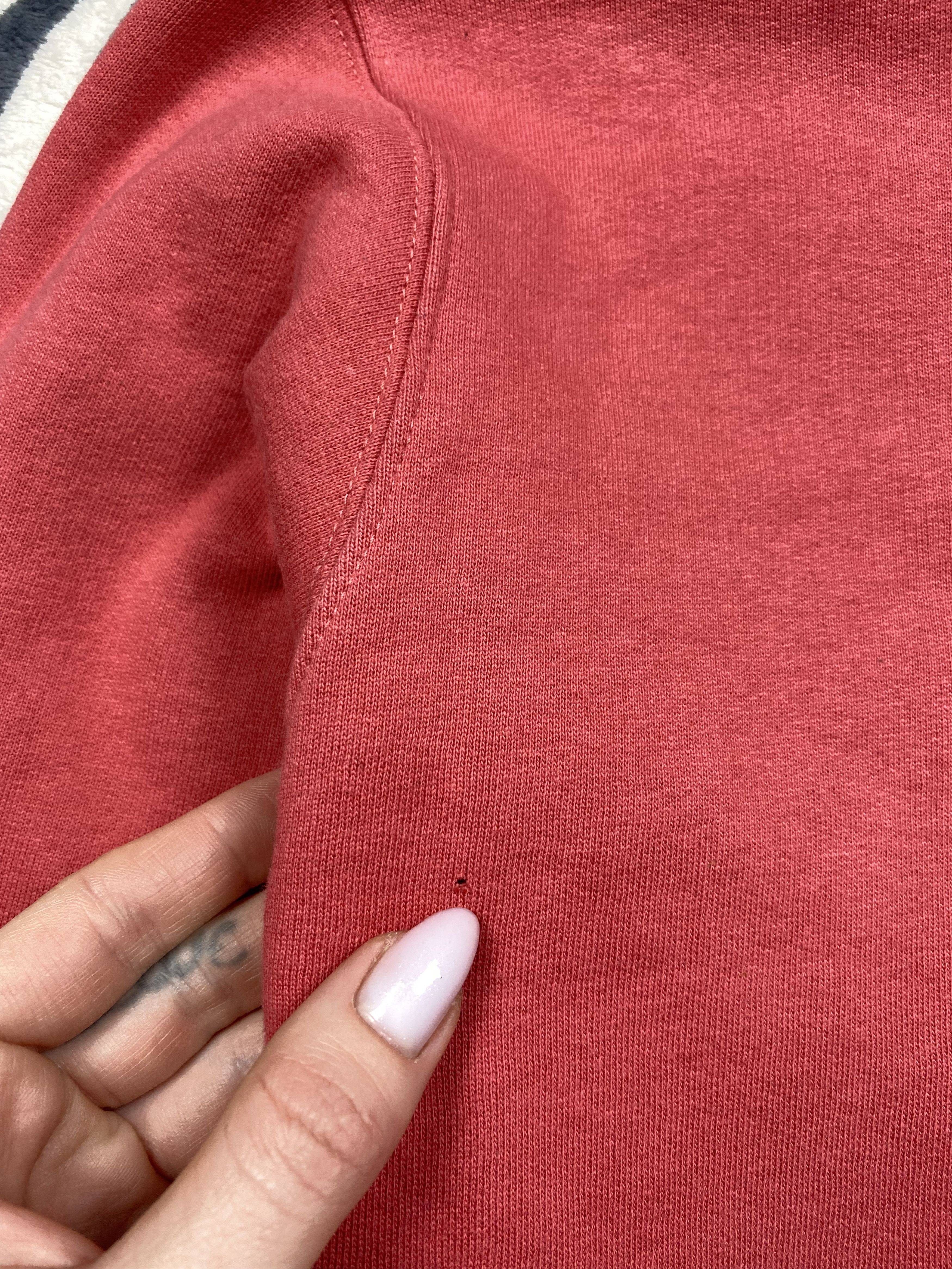 O'Neill × Vintage O'neill Surf Wear Vintage WMNS Pink Hoodie Size L / US 10 / IT 46 - 9 Thumbnail