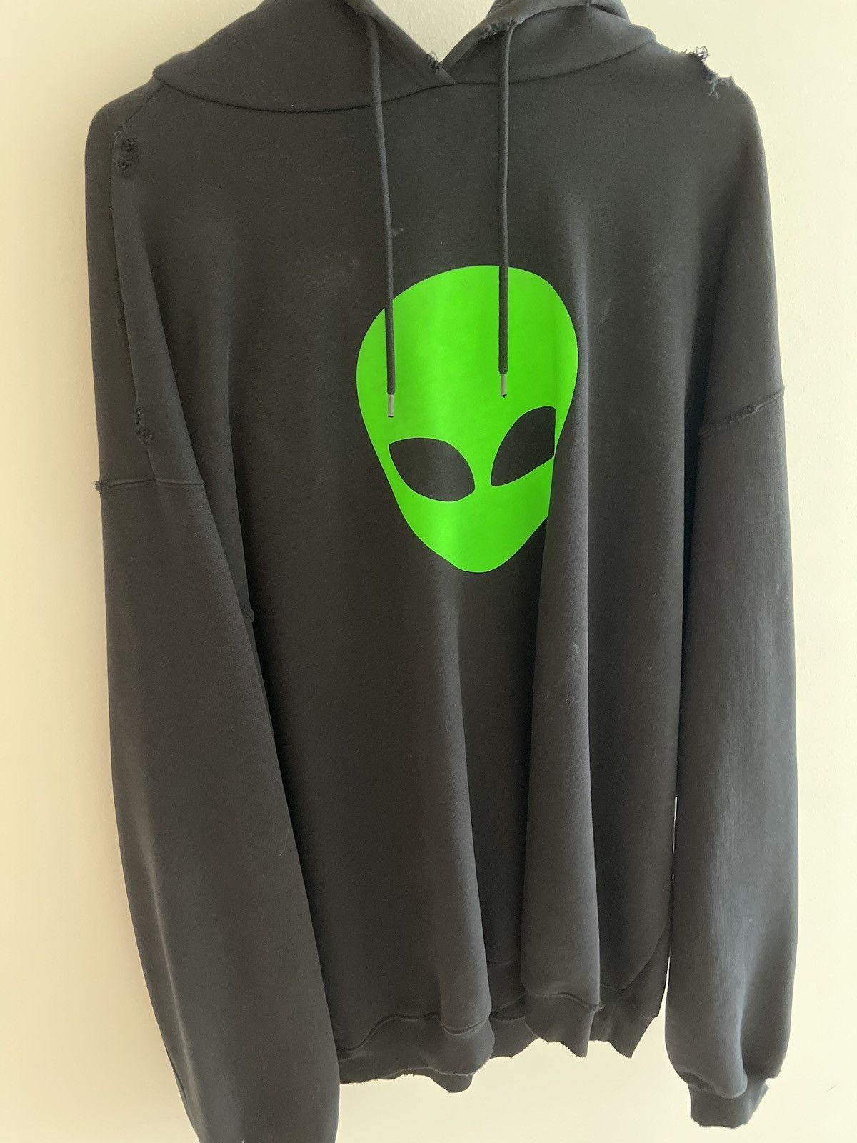 Balenciaga Balenciaga Alien Hoodie Grailed