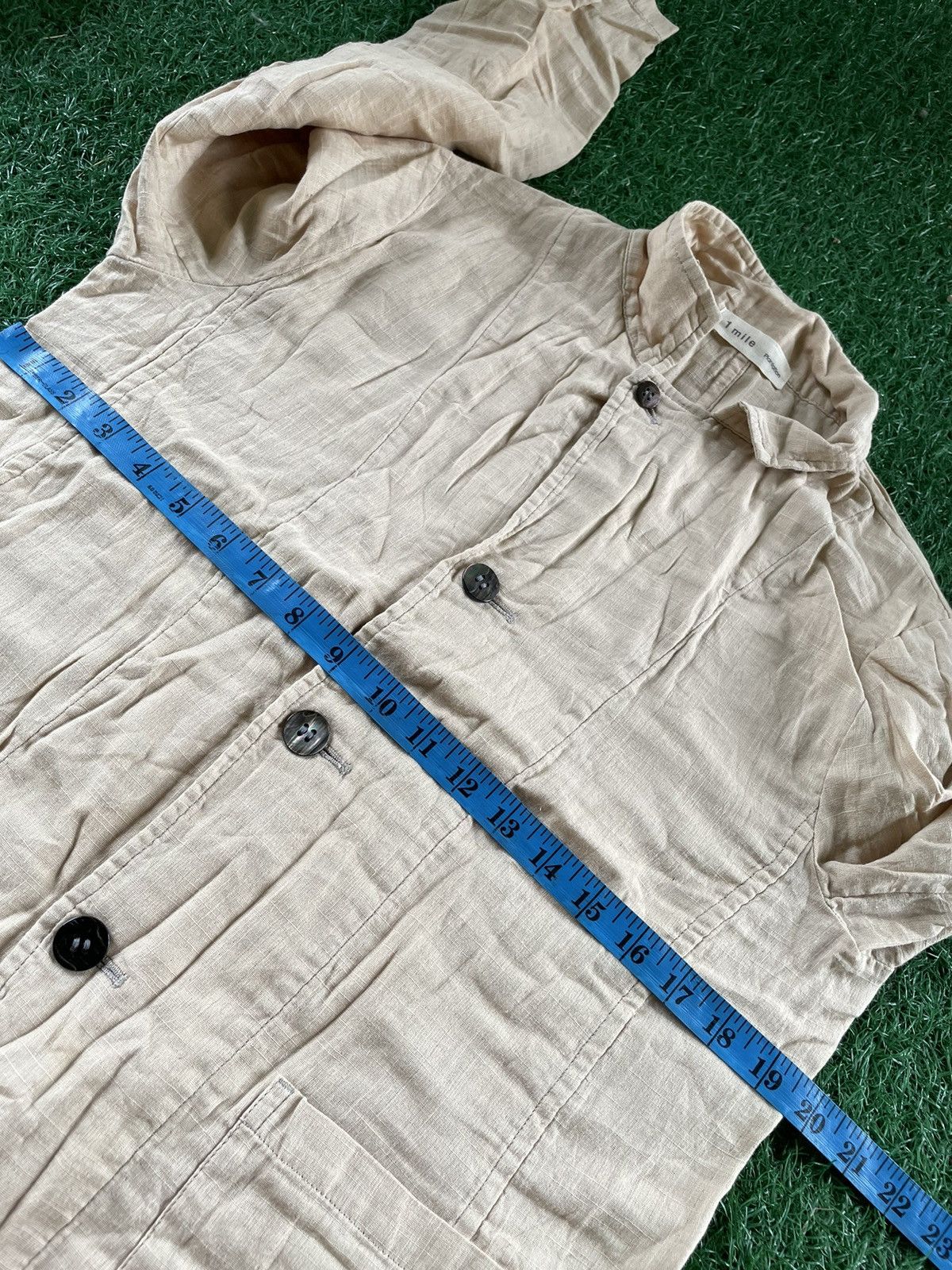 Designer × Issey Miyake × Japanese Brand issey Miyake 1 Mile Plantation Button Up Long Sleeve Women Size M / US 6-8 / IT 42-44 - 9 Thumbnail