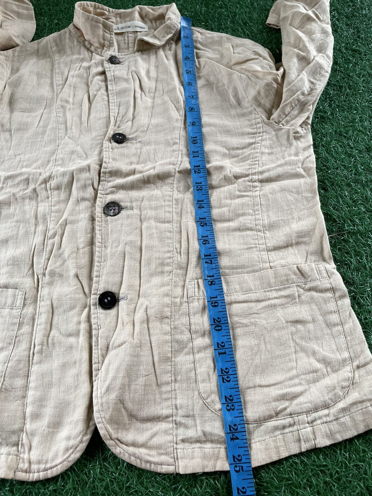 Designer × Issey Miyake × Japanese Brand issey Miyake 1 Mile Plantation Button Up Long Sleeve Women Size M / US 6-8 / IT 42-44 - 10 Thumbnail