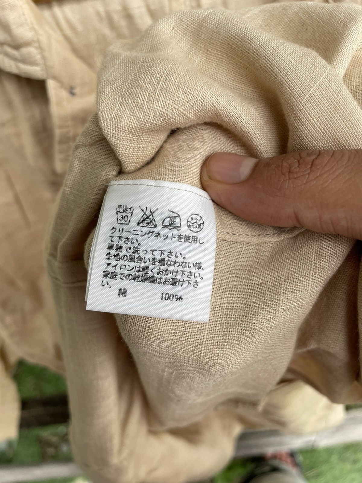 Designer × Issey Miyake × Japanese Brand issey Miyake 1 Mile Plantation Button Up Long Sleeve Women Size M / US 6-8 / IT 42-44 - 6 Thumbnail