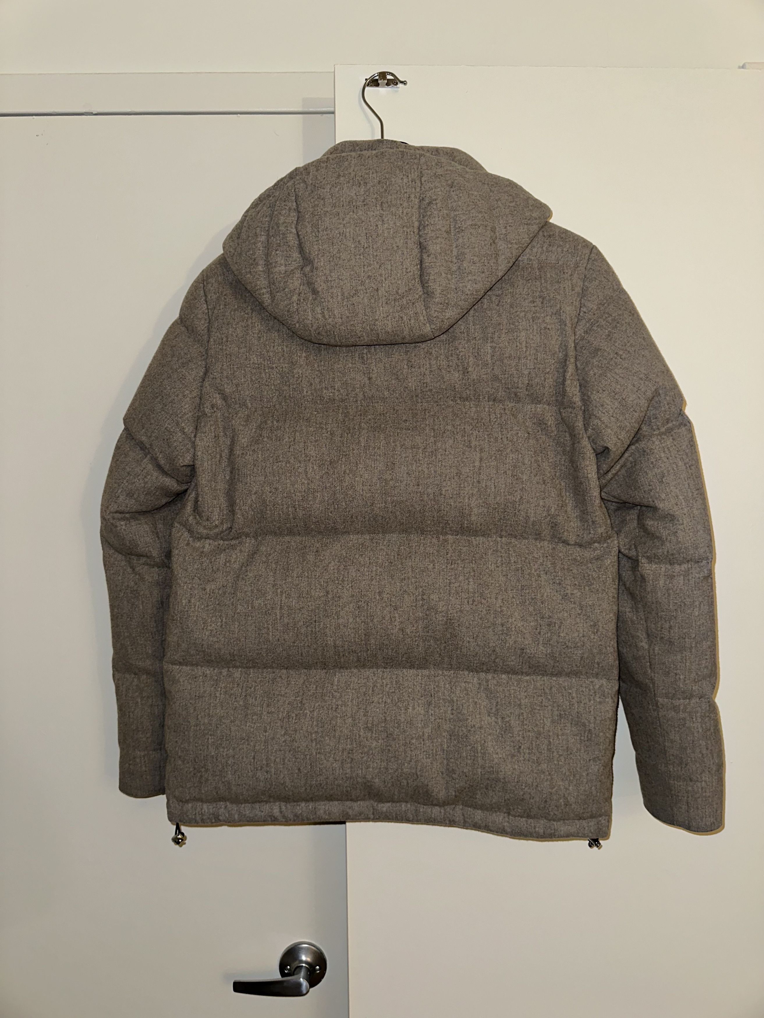 Norse Projects Asger Waterproof Wool Utility Khaki Down Jacket Grailed