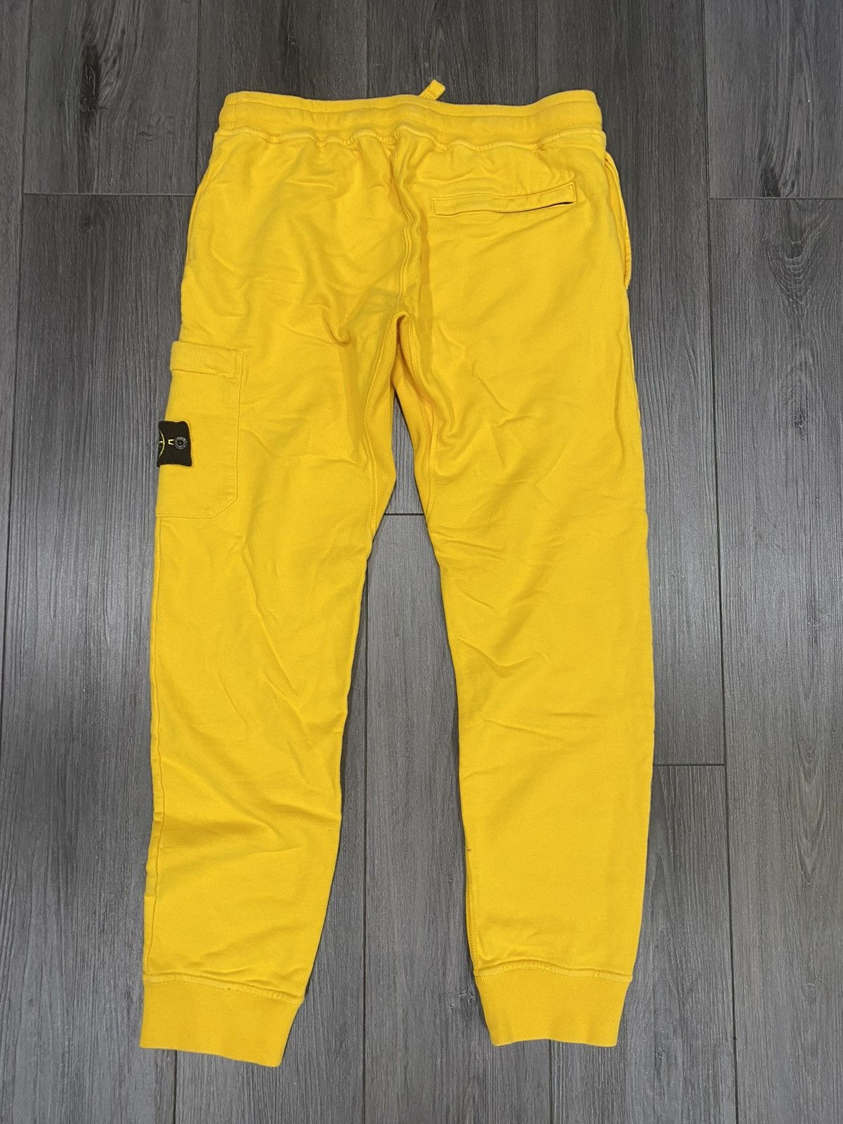 Stone Island Stone Island Yellow Jogger Pants Size Medium Size US 32 / EU 48 - 2 Thumbnail