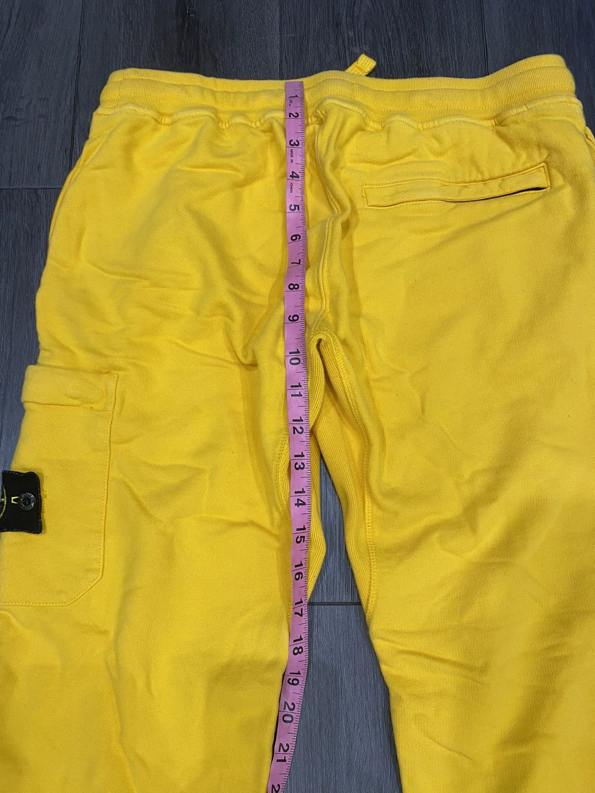 Stone Island Stone Island Yellow Jogger Pants Size Medium Size US 32 / EU 48 - 7 Thumbnail