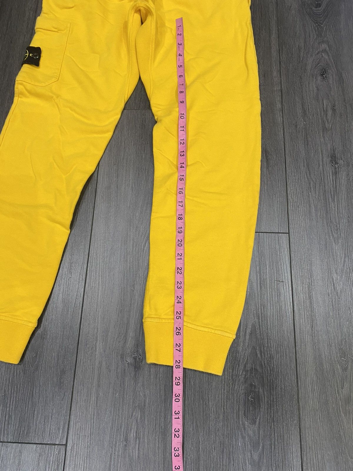 Stone Island Stone Island Yellow Jogger Pants Size Medium Size US 32 / EU 48 - 8 Thumbnail