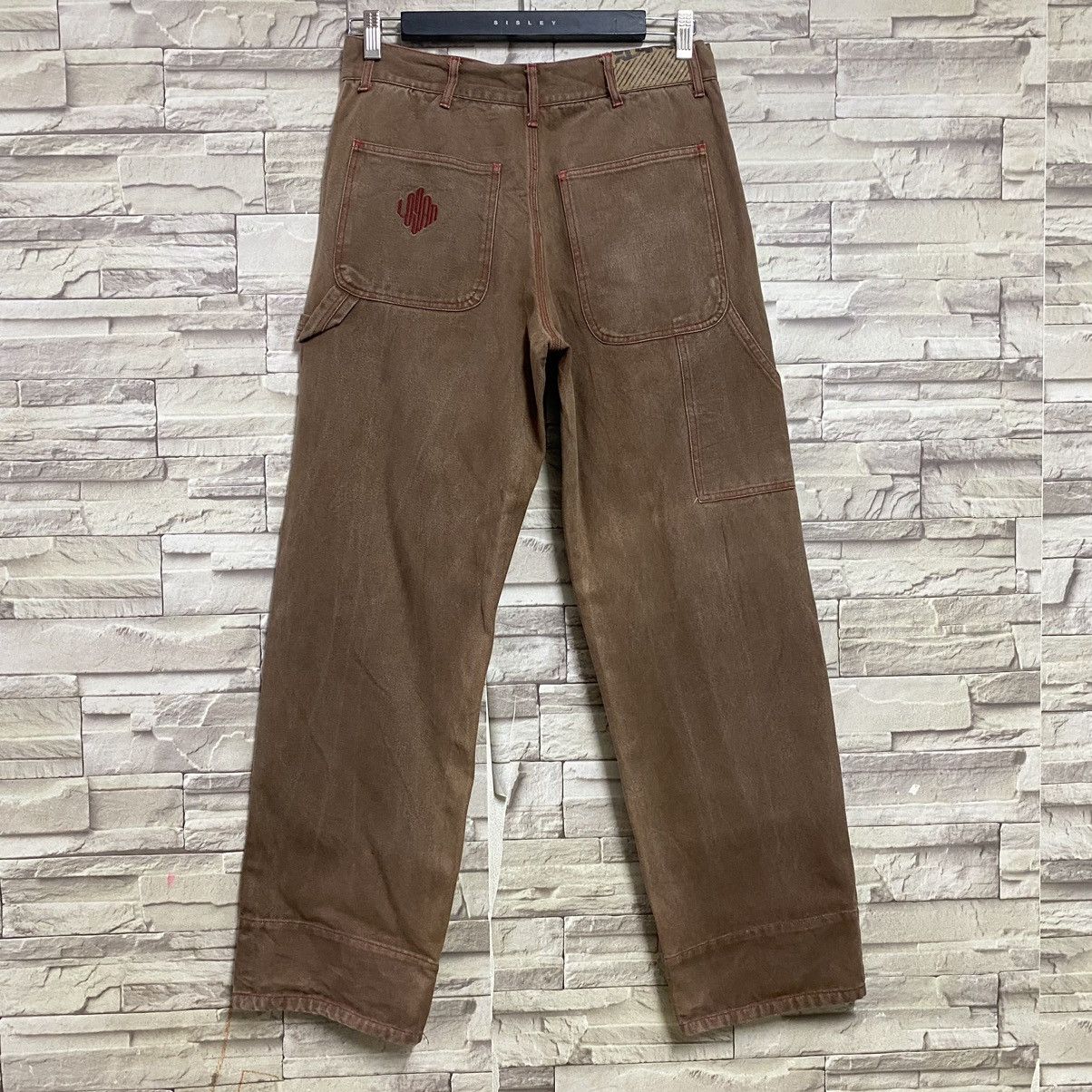 Vintage Vintage XLarge Duck Canvas Carpenter Pants Sunfaded Size US 31 - 12 Thumbnail
