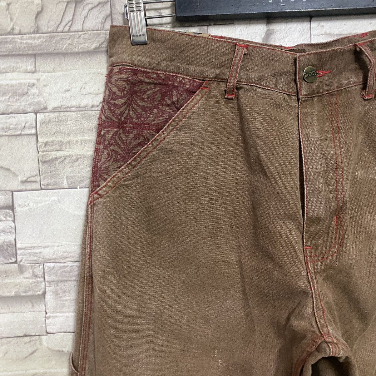 Vintage Vintage XLarge Duck Canvas Carpenter Pants Sunfaded Size US 31 - 6 Thumbnail