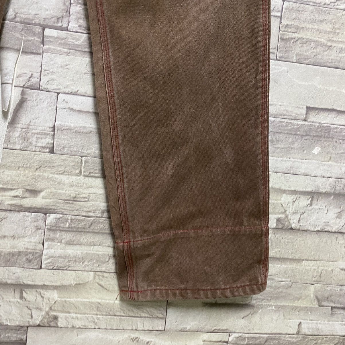 Vintage Vintage XLarge Duck Canvas Carpenter Pants Sunfaded Size US 31 - 10 Thumbnail