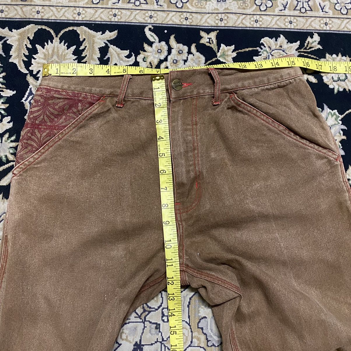 Vintage Vintage XLarge Duck Canvas Carpenter Pants Sunfaded Size US 31 - 22 Thumbnail