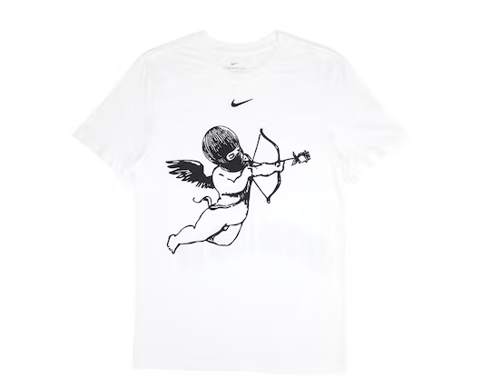 oob1oizoo0123 Certified Lover Boy Cherub T-Shirt in White