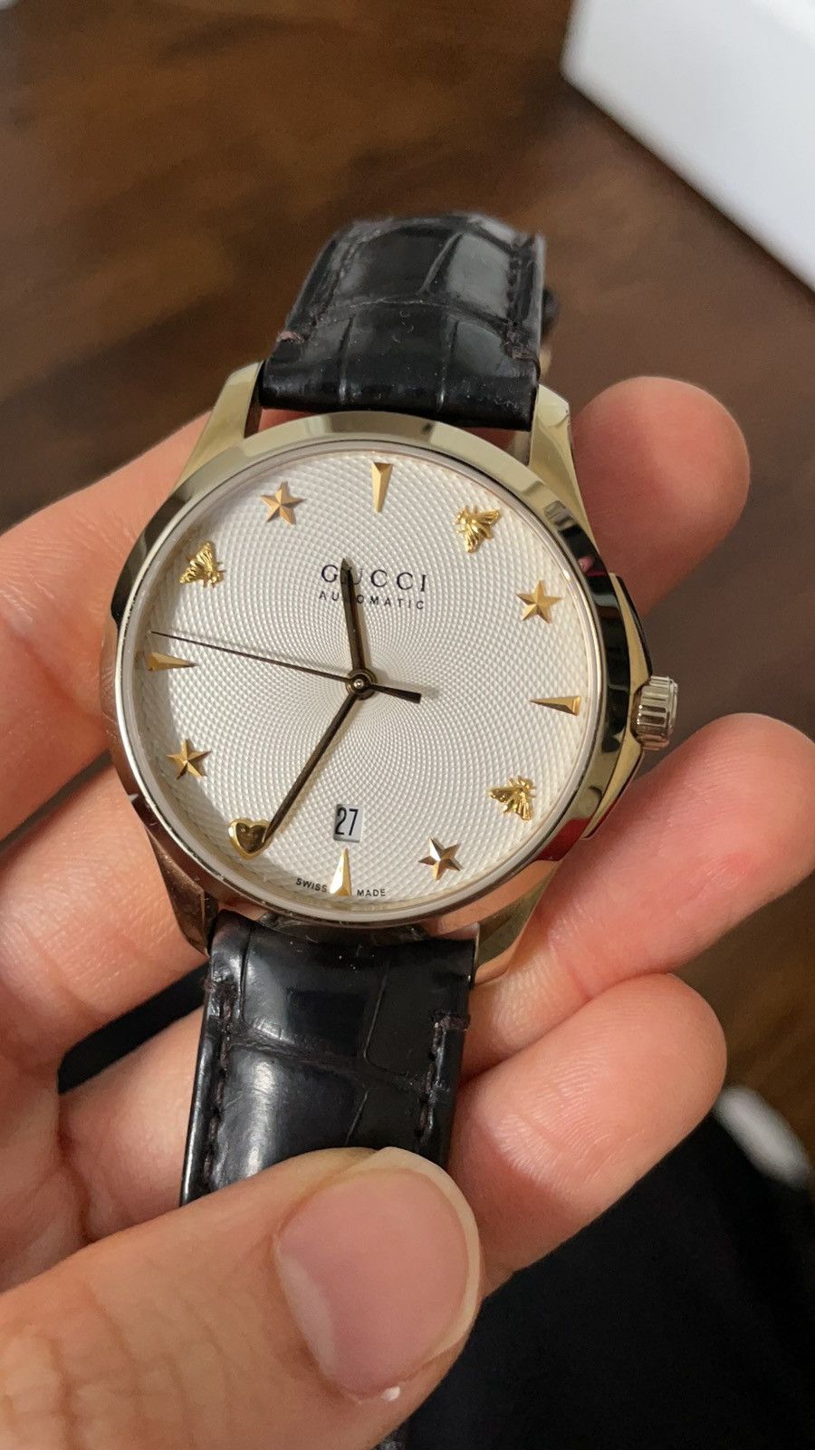 Gucci gucci watch 38mm automatic Size 38 - 4 Thumbnail