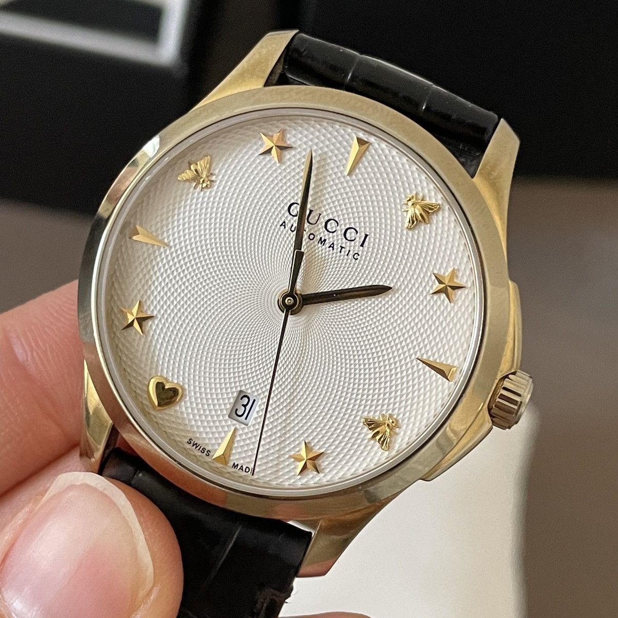 Gucci gucci watch 38mm automatic Size 38 - 14 Thumbnail
