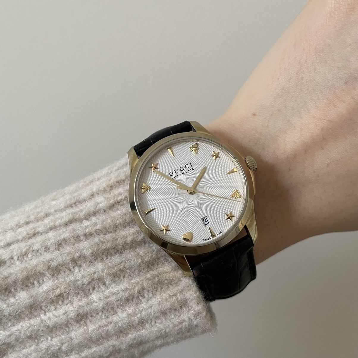 Gucci gucci watch 38mm automatic Size 38 - 7 Thumbnail