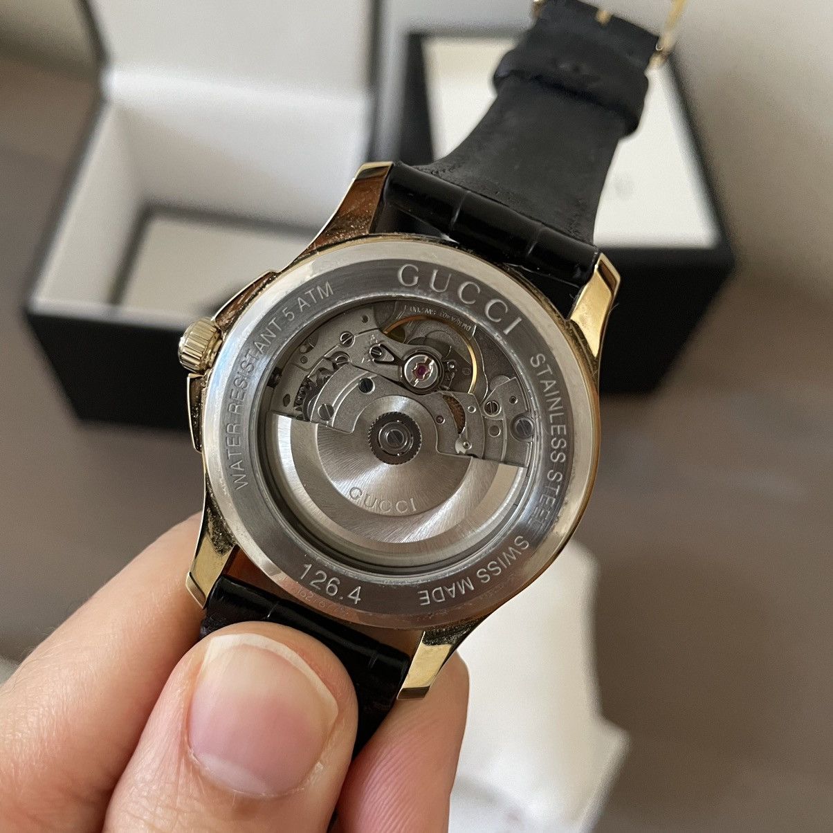 Gucci gucci watch 38mm automatic Size 38 - 12 Thumbnail