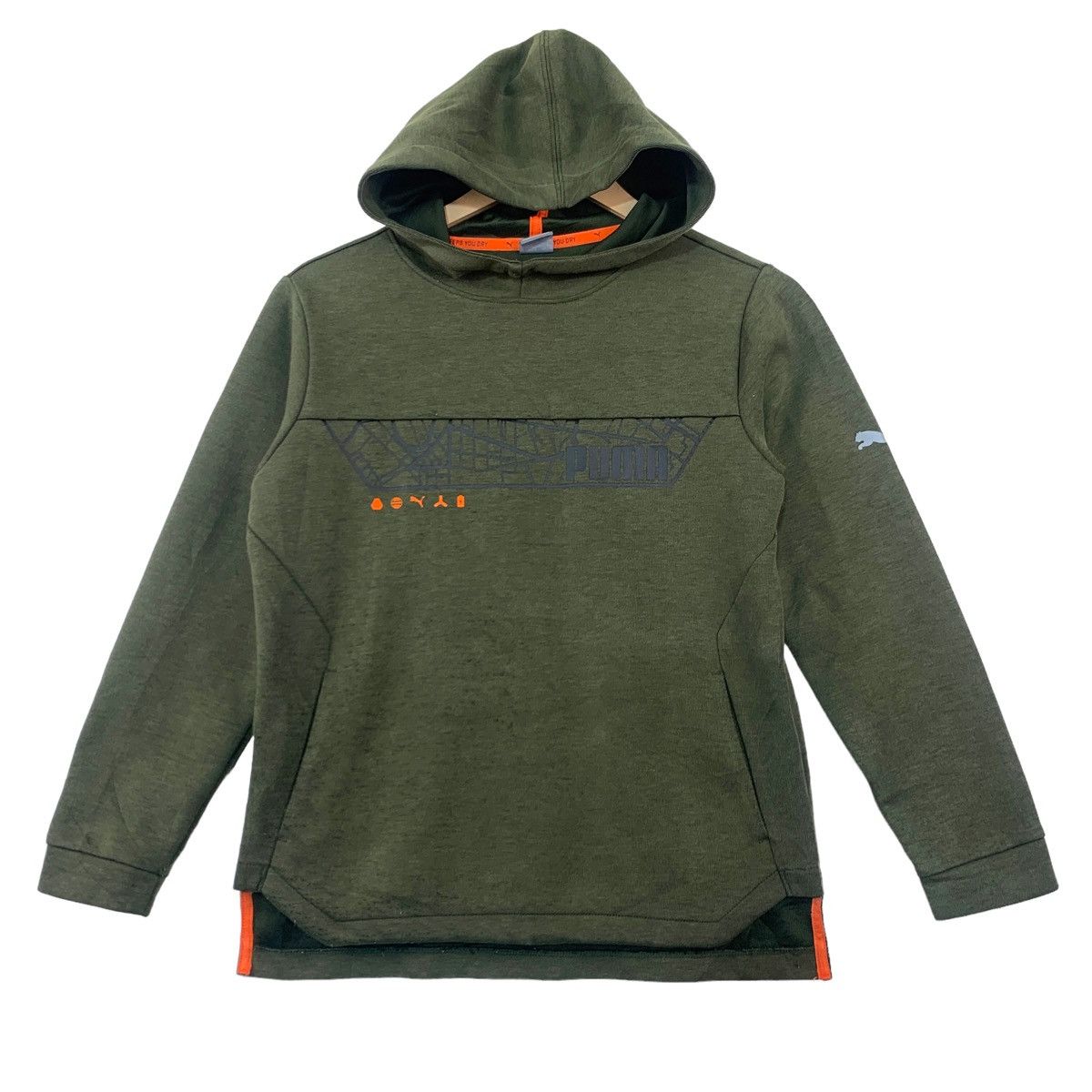 Puma RARE Puma Keeps You Dry Sweatshirts Hoodie Grailed
