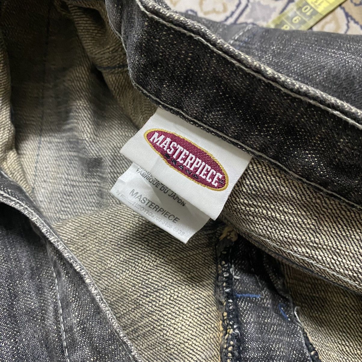 MasterPiece Masterpiece Black Denim Baggy Jeans Size US 35 - 18 Thumbnail