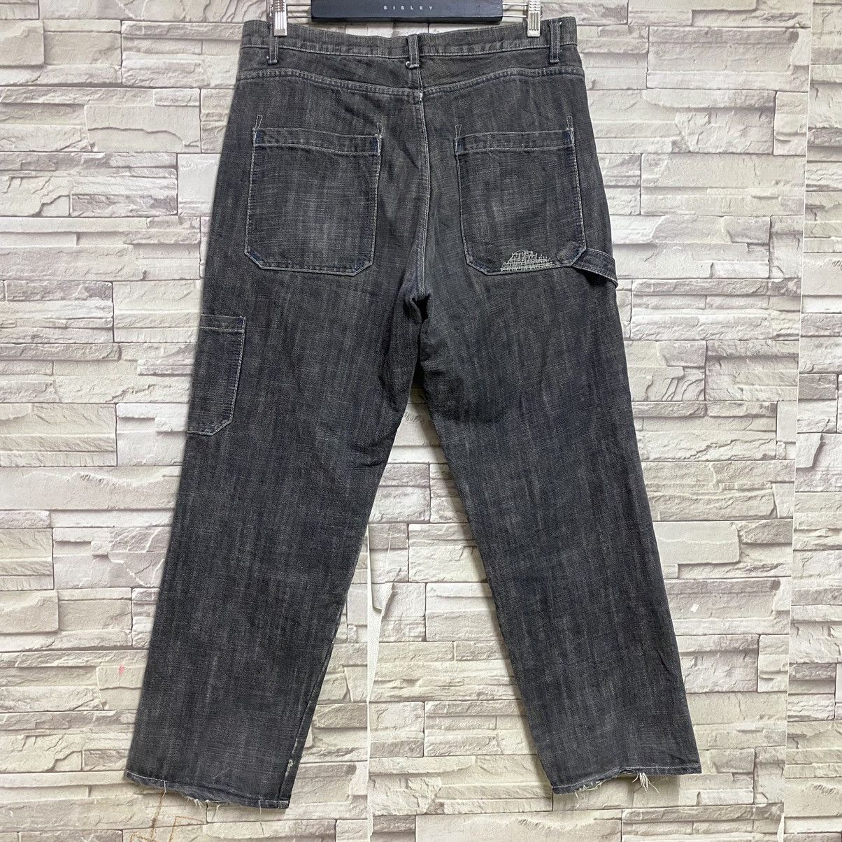 MasterPiece Masterpiece Black Denim Baggy Jeans Size US 35 - 11 Thumbnail