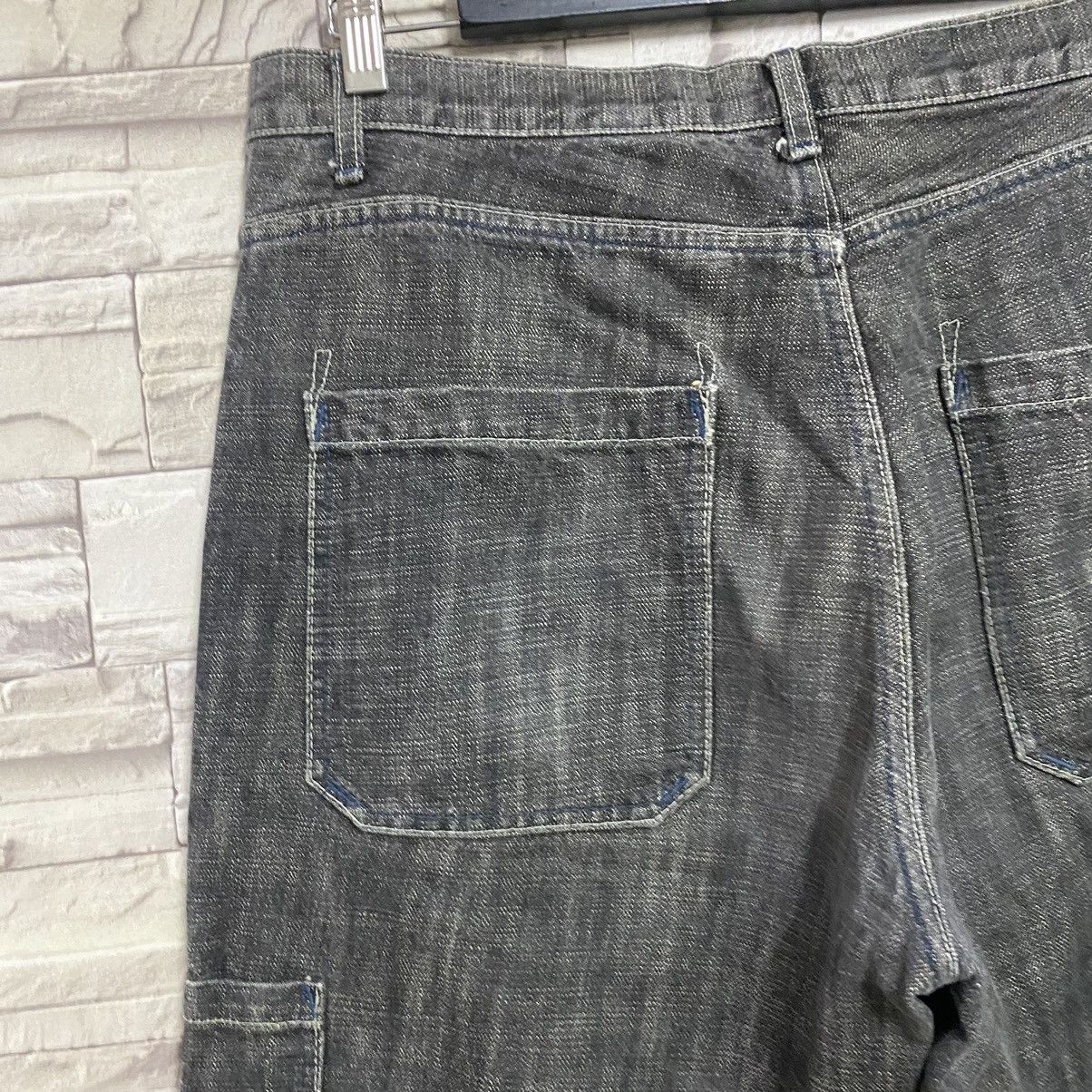 MasterPiece Masterpiece Black Denim Baggy Jeans Size US 35 - 14 Thumbnail