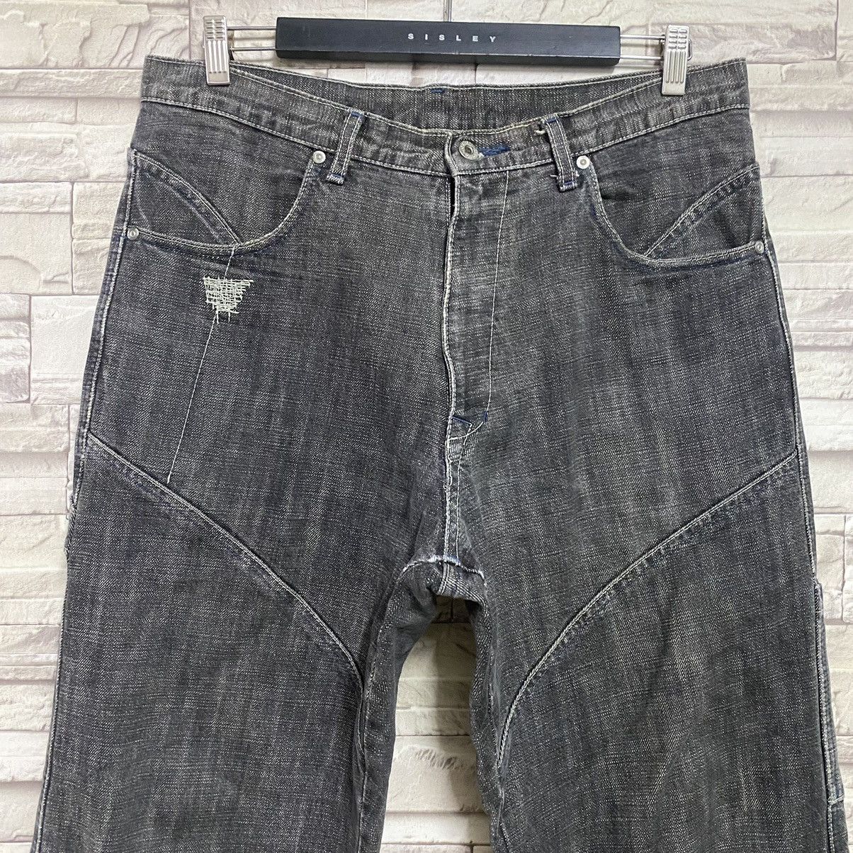 MasterPiece Masterpiece Black Denim Baggy Jeans Size US 35 - 4 Thumbnail