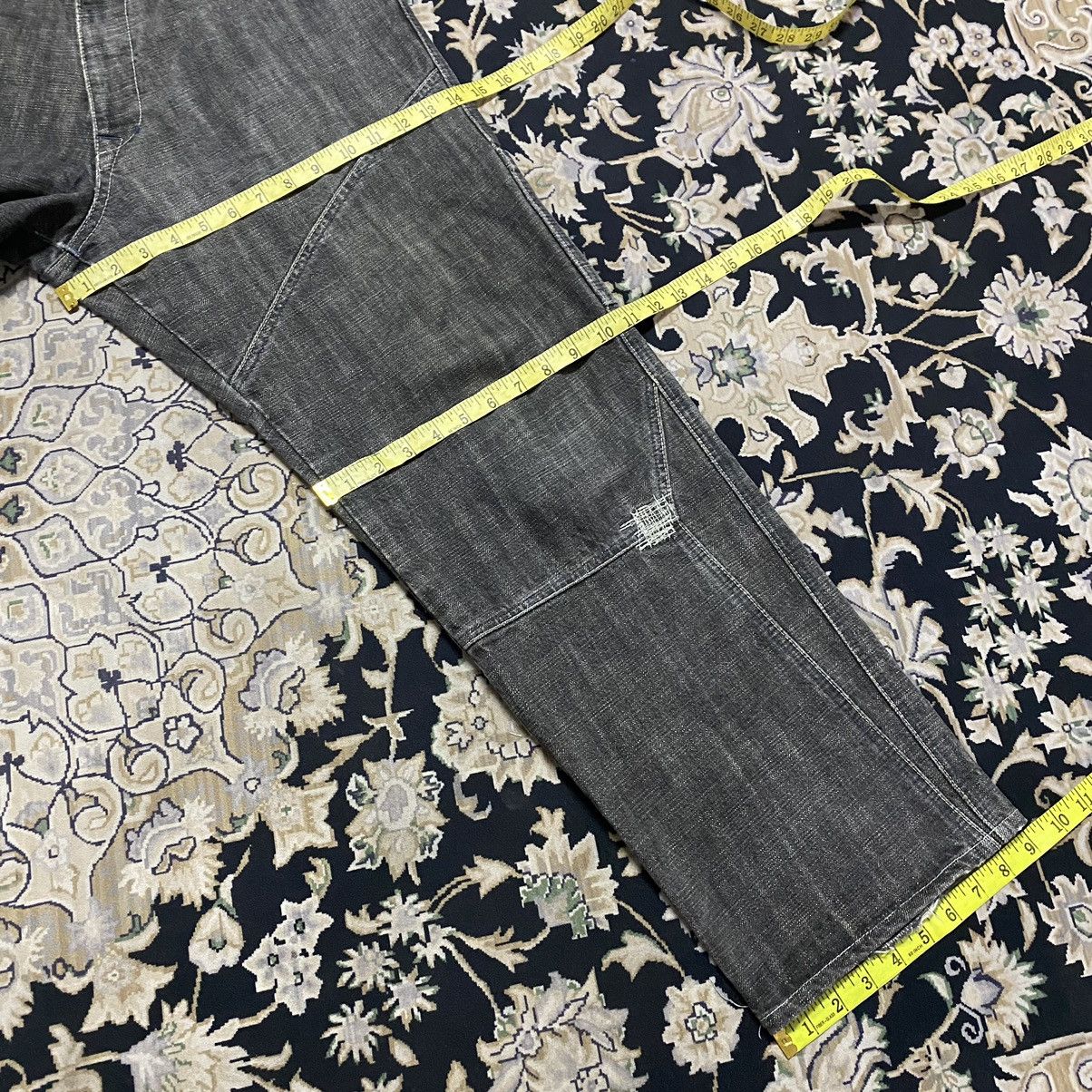 MasterPiece Masterpiece Black Denim Baggy Jeans Size US 35 - 22 Thumbnail