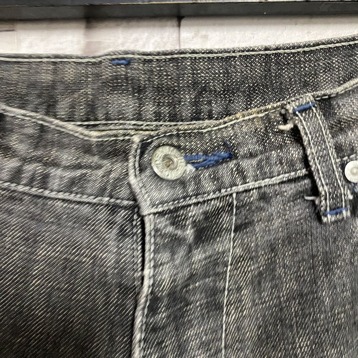 MasterPiece Masterpiece Black Denim Baggy Jeans Size US 35 - 10 Thumbnail