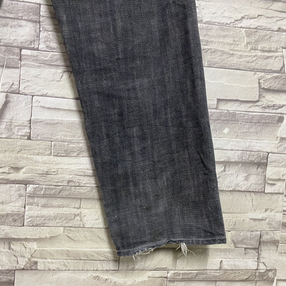 MasterPiece Masterpiece Black Denim Baggy Jeans Size US 35 - 16 Thumbnail