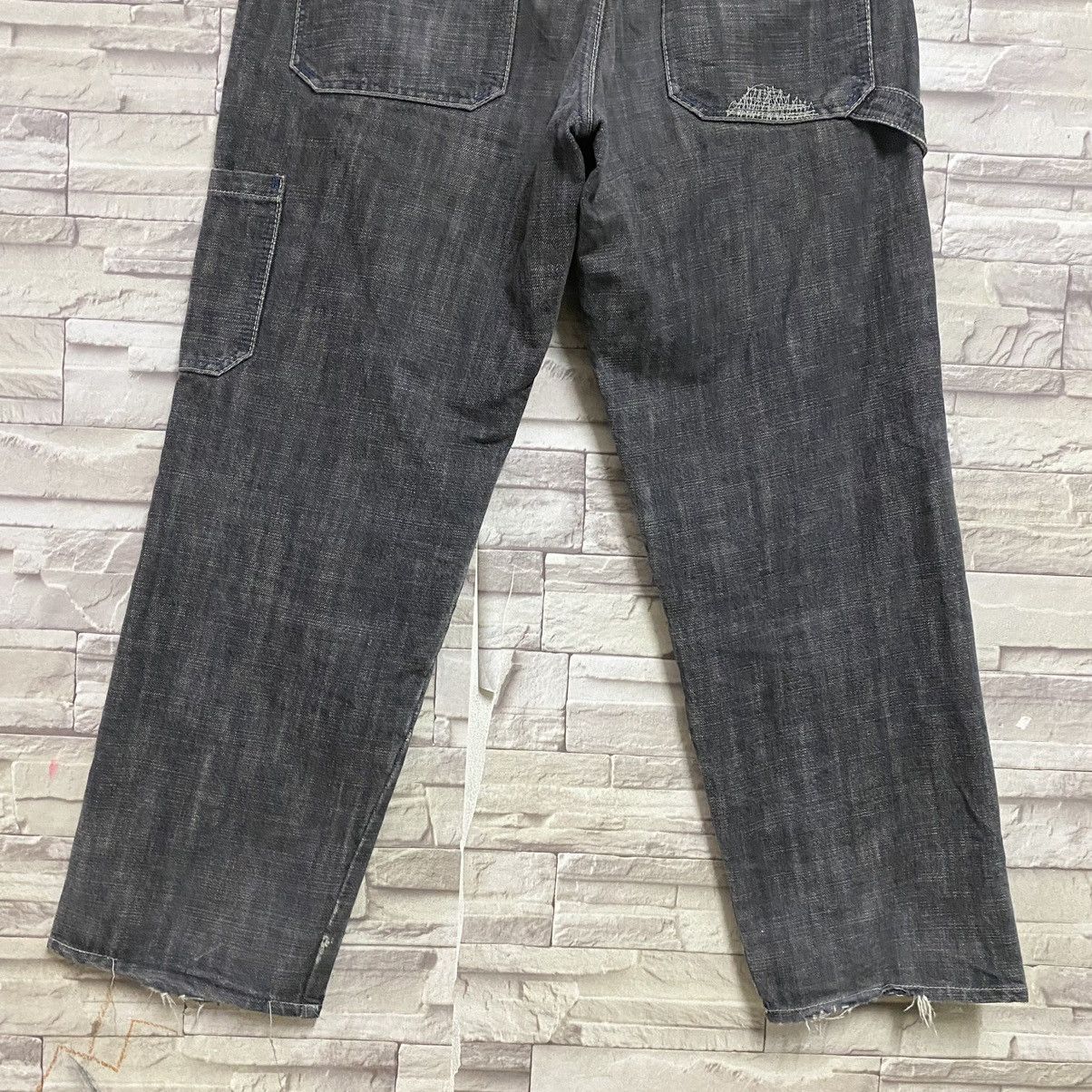 MasterPiece Masterpiece Black Denim Baggy Jeans Size US 35 - 15 Thumbnail