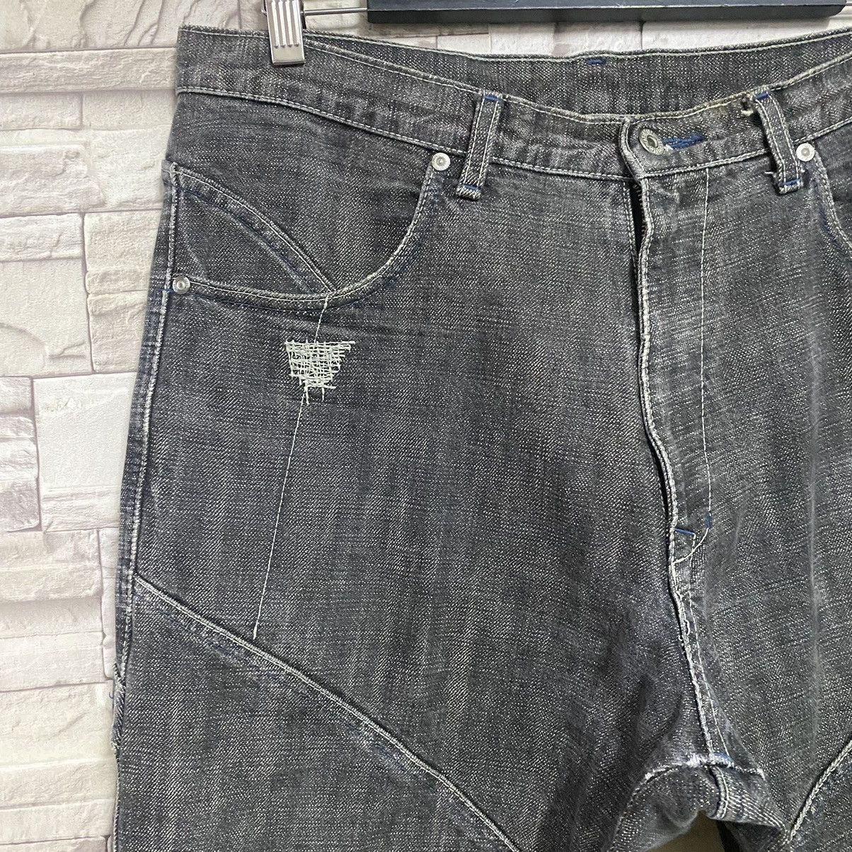 MasterPiece Masterpiece Black Denim Baggy Jeans Size US 35 - 5 Thumbnail