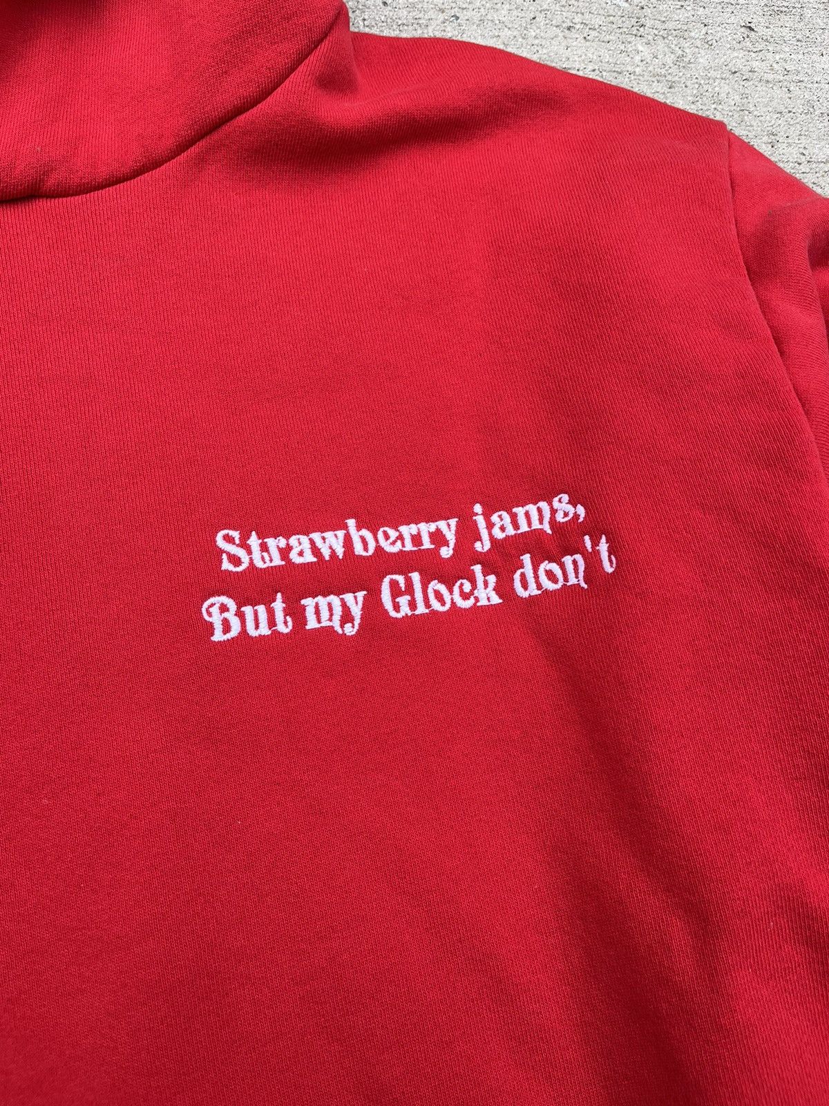 Designer Strawberry Jams Glock Hoodie Size US S / EU 44-46 / 1 - 4 Thumbnail