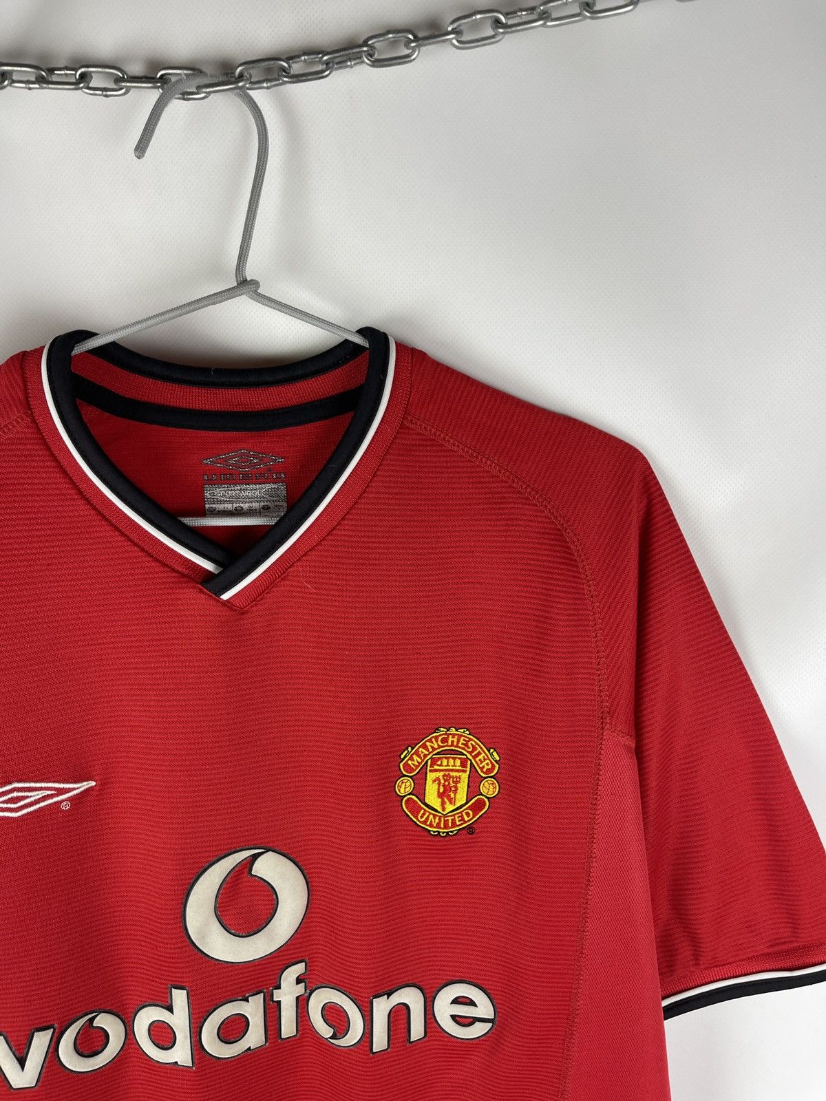 Umbro Umbro Manchester United 2000 2002 home soccer jersey shirt Size US S / EU 44-46 / 1 - 7 Thumbnail