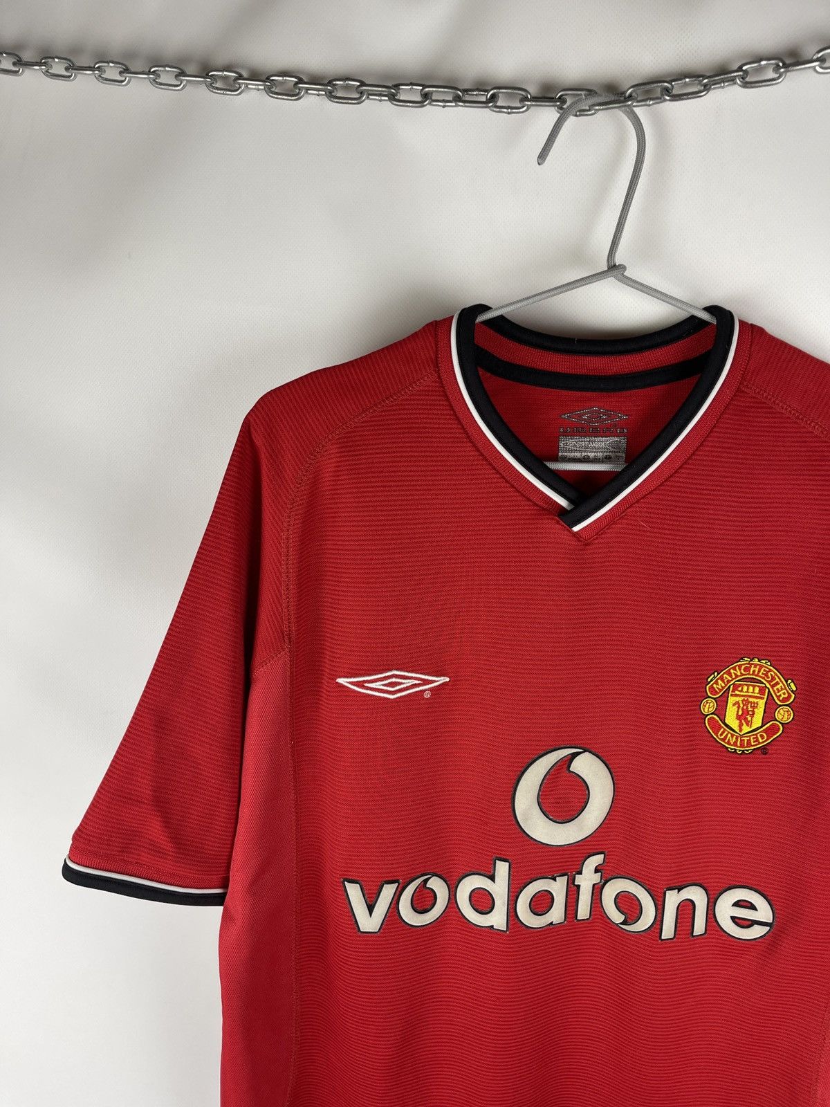 Umbro Umbro Manchester United 2000 2002 home soccer jersey shirt Size US S / EU 44-46 / 1 - 2 Thumbnail