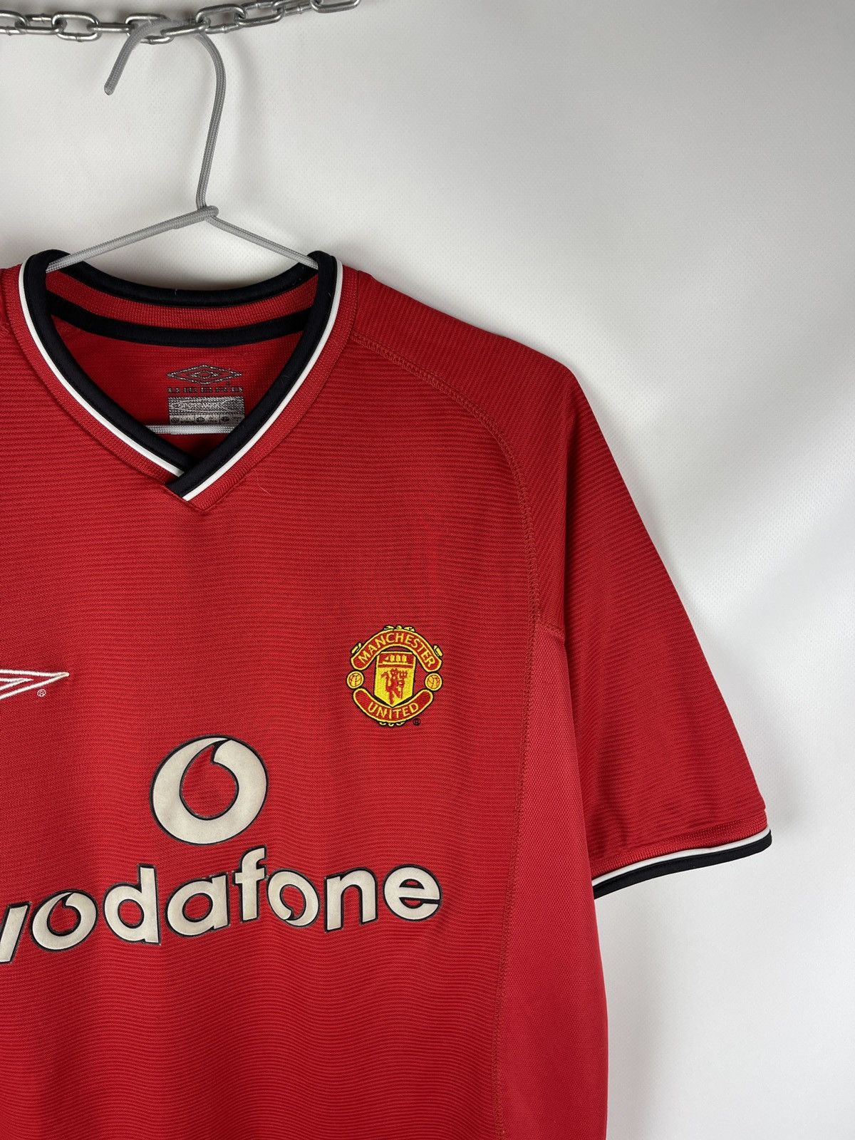 Umbro Umbro Manchester United 2000 2002 home soccer jersey shirt Size US S / EU 44-46 / 1 - 3 Thumbnail