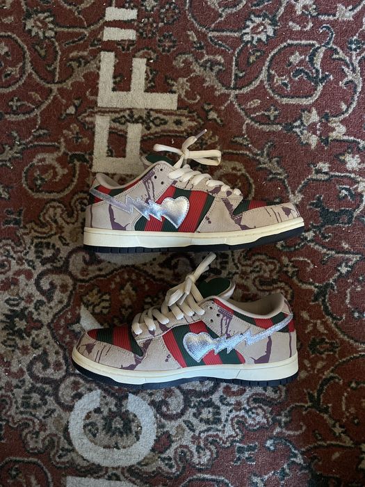 size 11 freddy krueger dunks