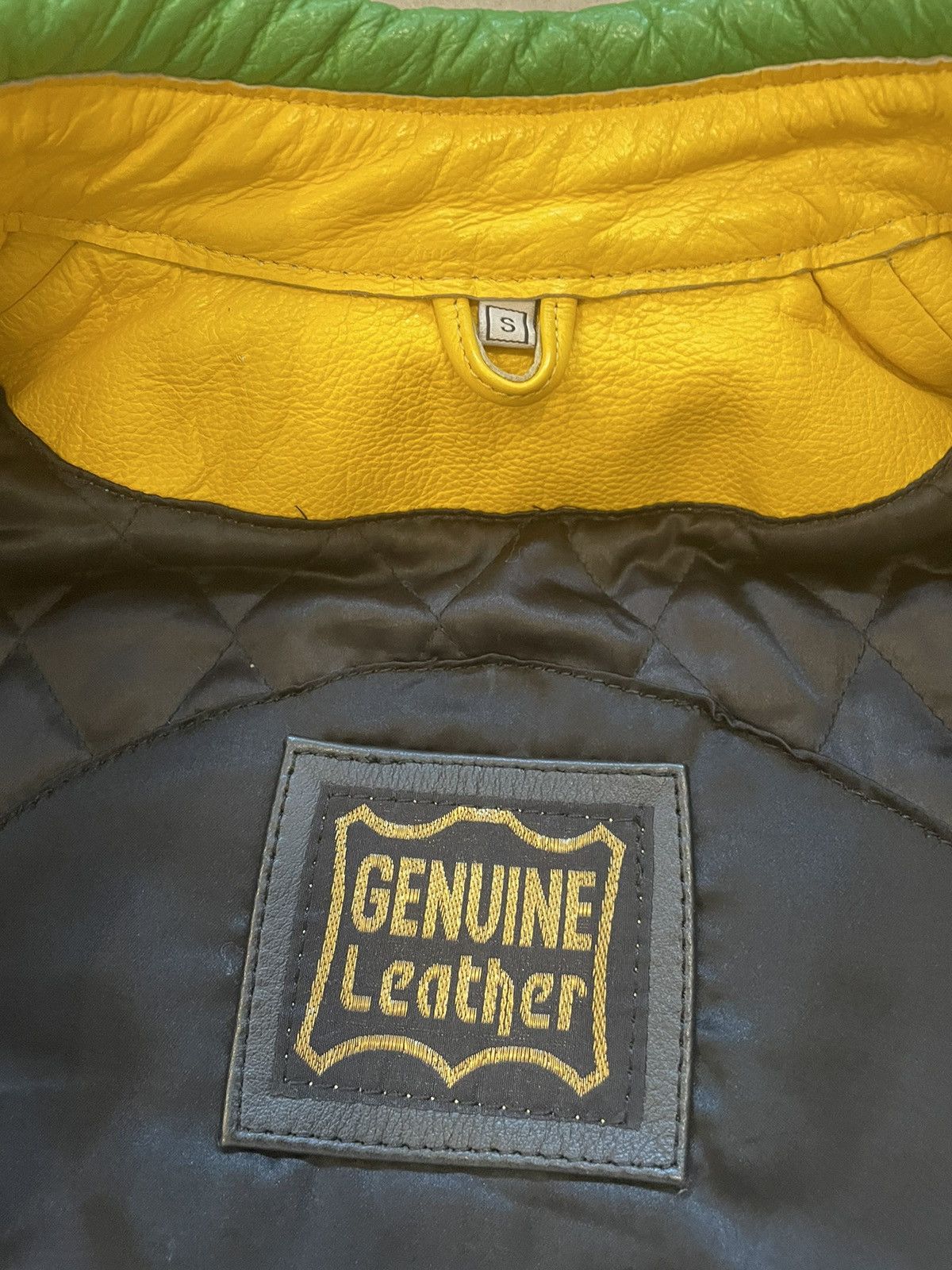 Other Vintage Kawasaki Racing Leather Moto Jacket Brazil Size US S / EU 44-46 / 1 - 6 Thumbnail