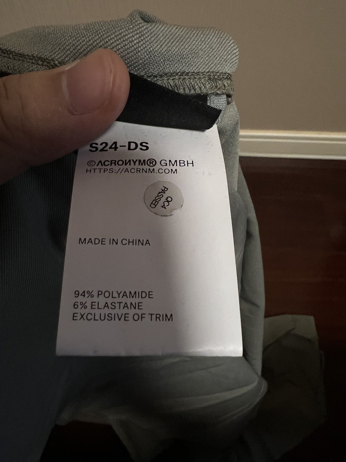 Acronym S24-DS-A XL Size US XL / EU 56 / 4 - 6 Thumbnail