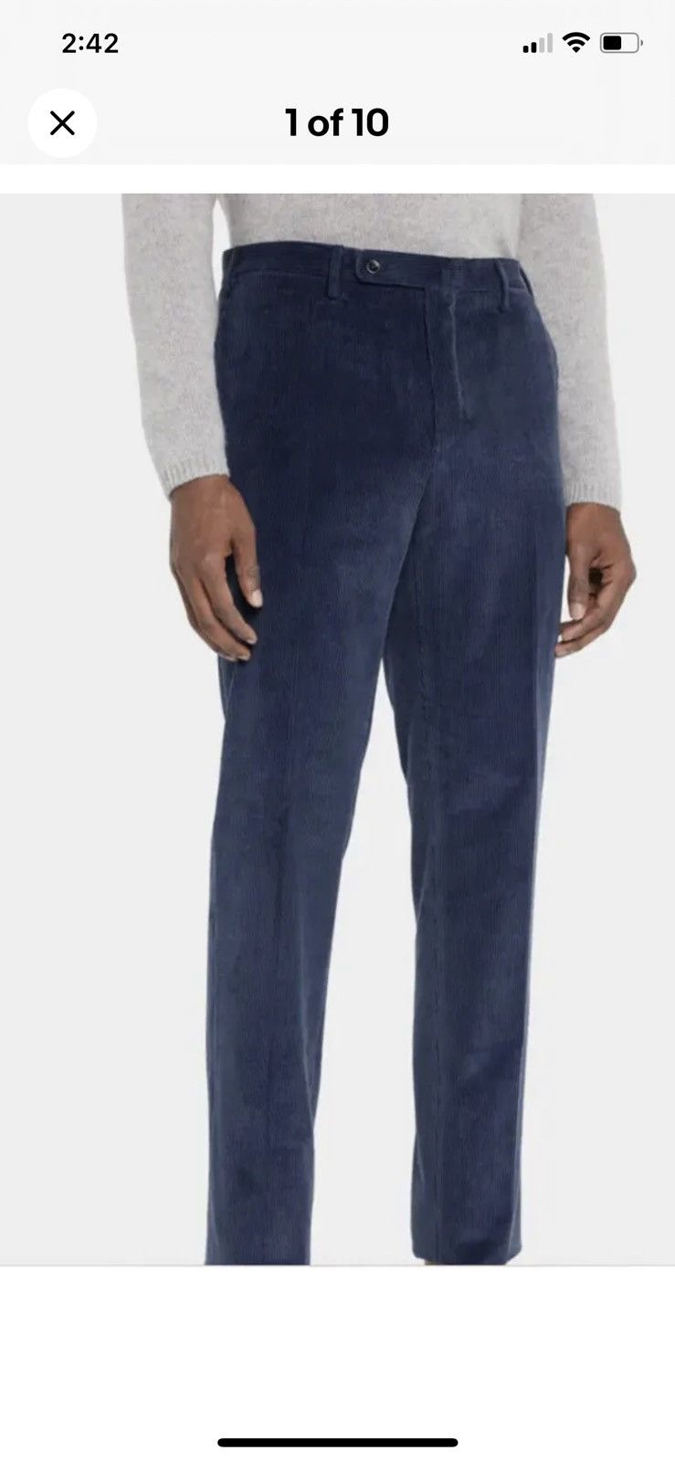 Cashco Corduroy Trouser