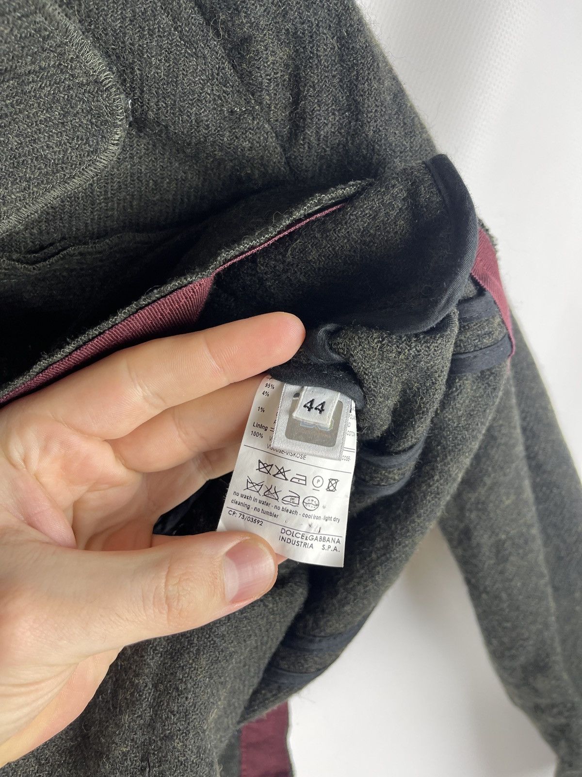 Dolce & Gabbana Dolce & Gabbana double breasted wool short jacket Size M / US 6-8 / IT 42-44 - 10 Thumbnail