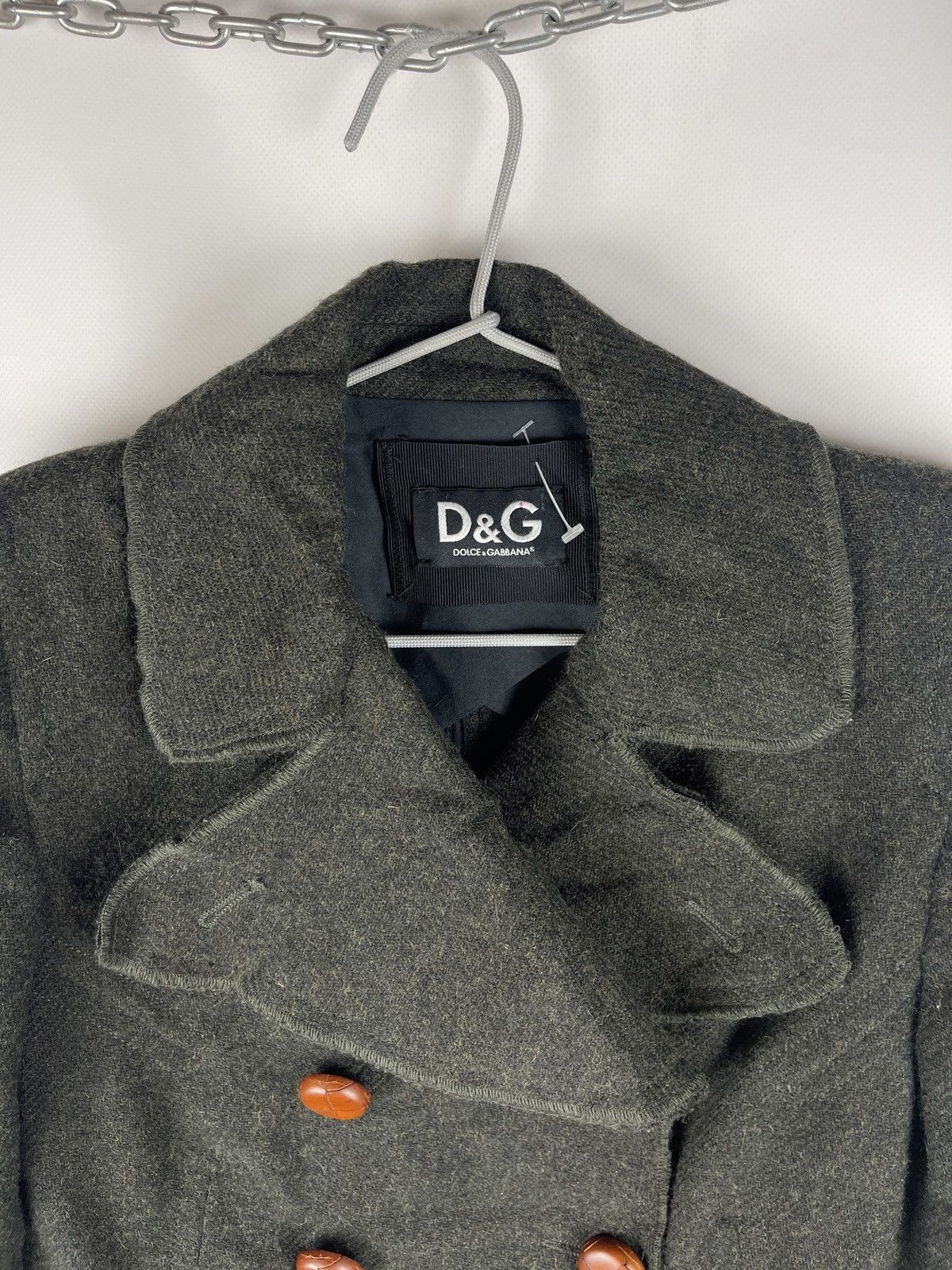 Dolce & Gabbana Dolce & Gabbana double breasted wool short jacket Size M / US 6-8 / IT 42-44 - 9 Thumbnail