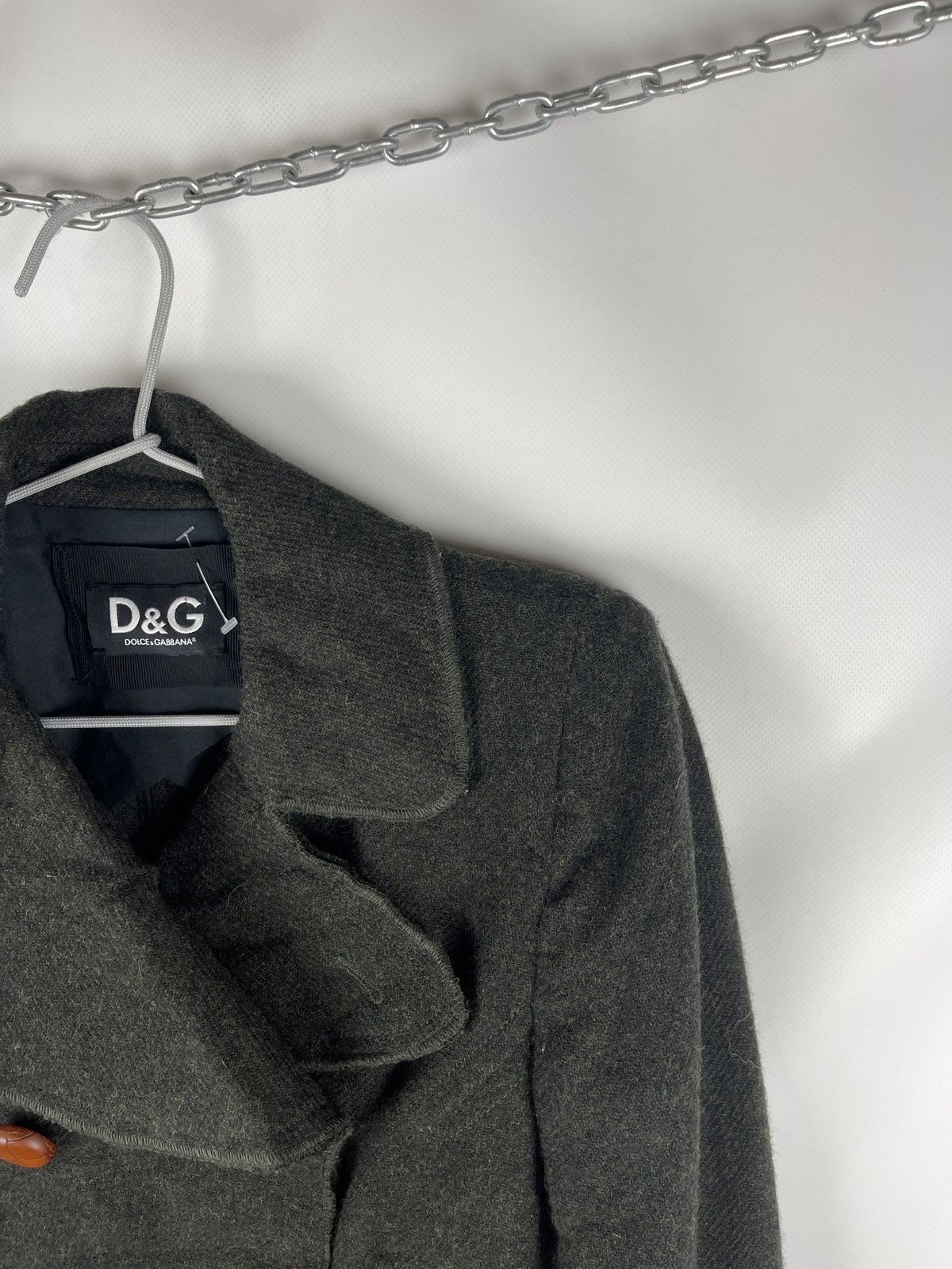 Dolce & Gabbana Dolce & Gabbana double breasted wool short jacket Size M / US 6-8 / IT 42-44 - 3 Thumbnail