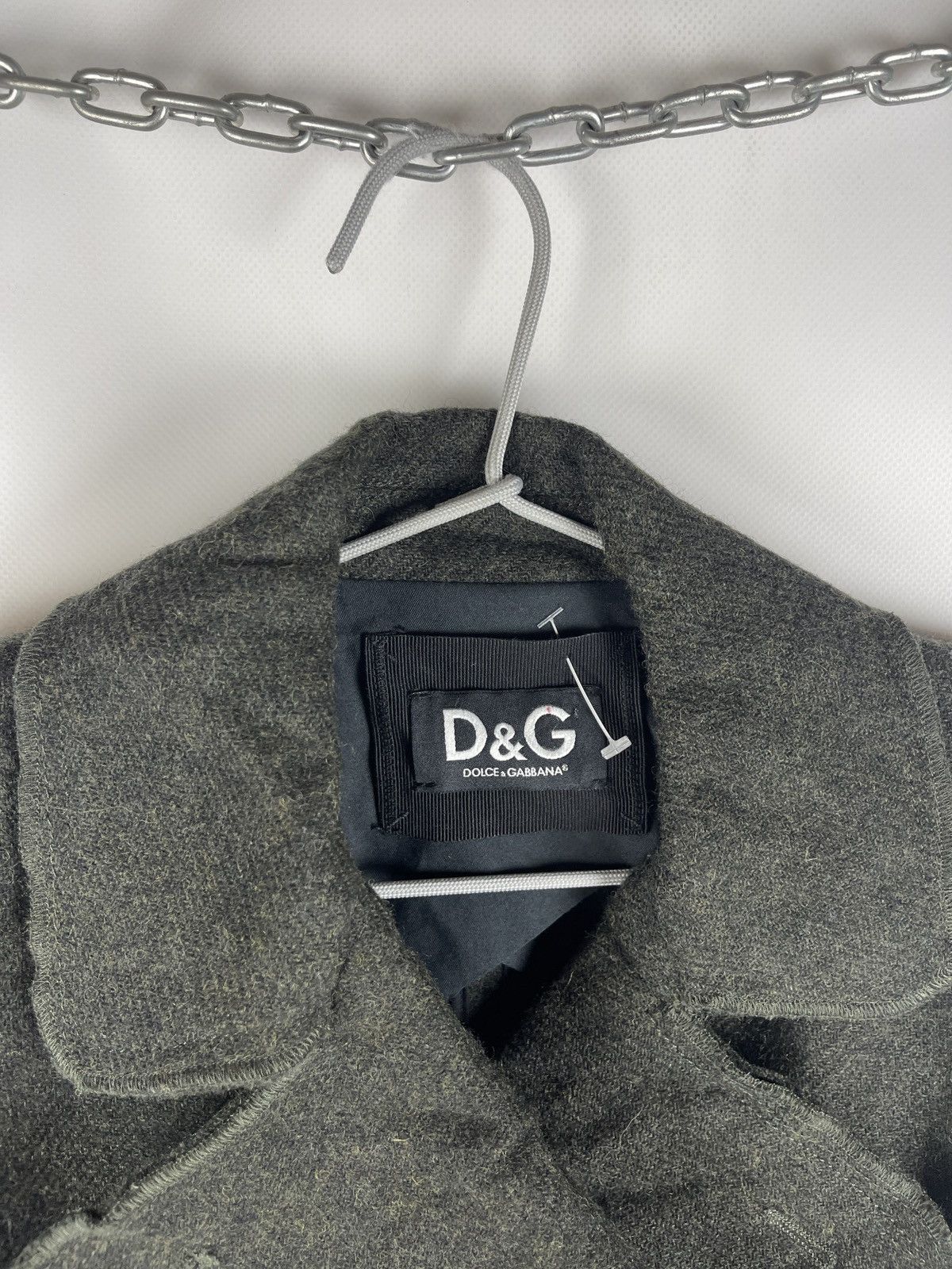 Dolce & Gabbana Dolce & Gabbana double breasted wool short jacket Size M / US 6-8 / IT 42-44 - 4 Thumbnail