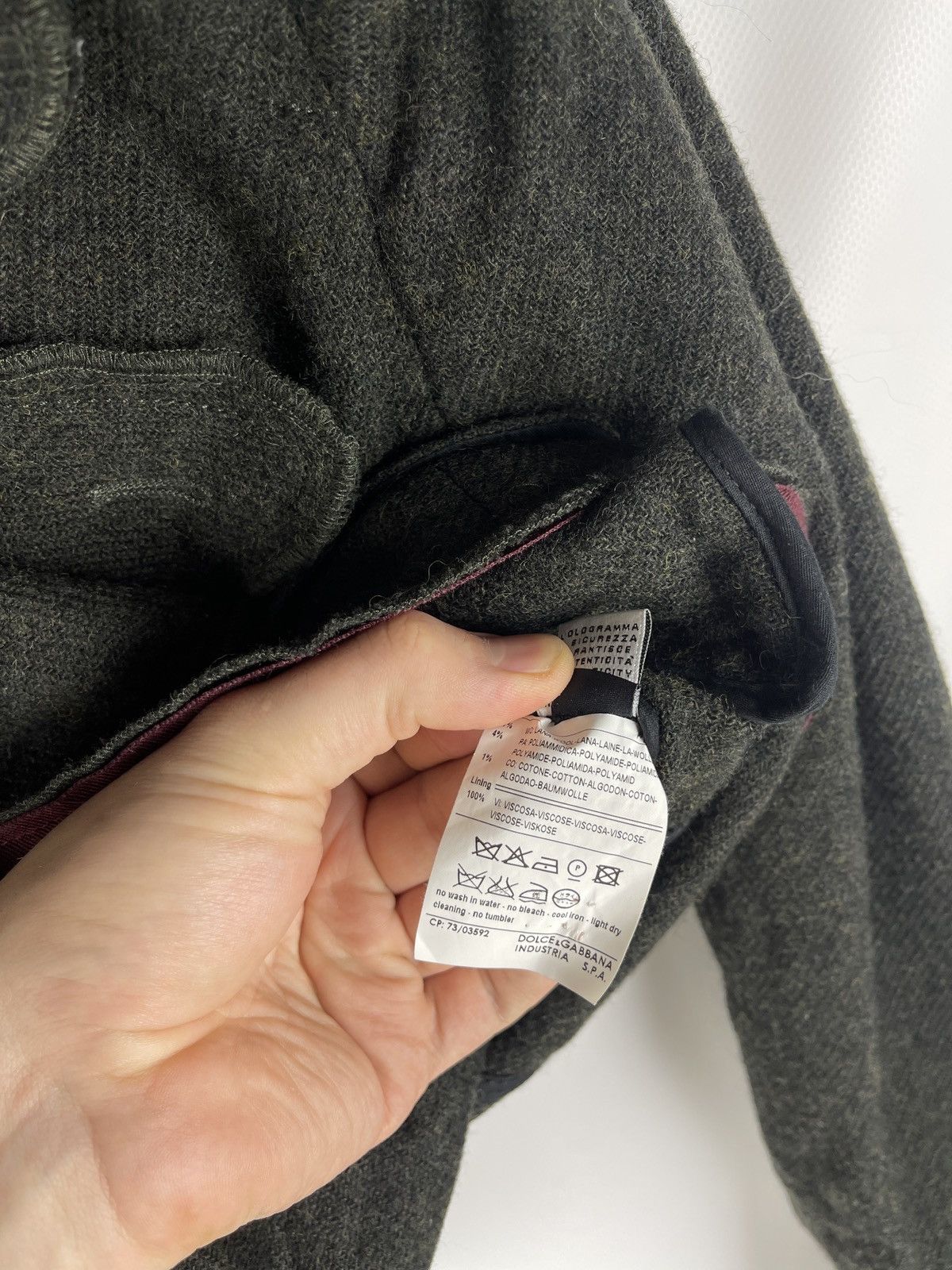 Dolce & Gabbana Dolce & Gabbana double breasted wool short jacket Size M / US 6-8 / IT 42-44 - 11 Thumbnail