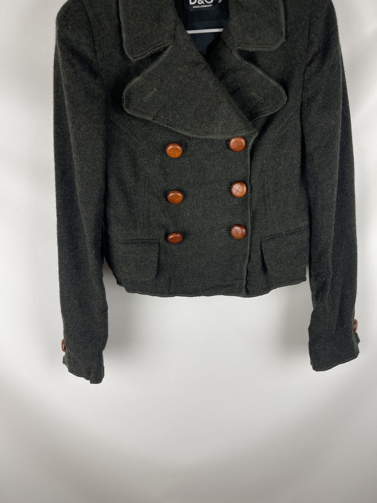 Dolce & Gabbana Dolce & Gabbana double breasted wool short jacket Size M / US 6-8 / IT 42-44 - 7 Thumbnail