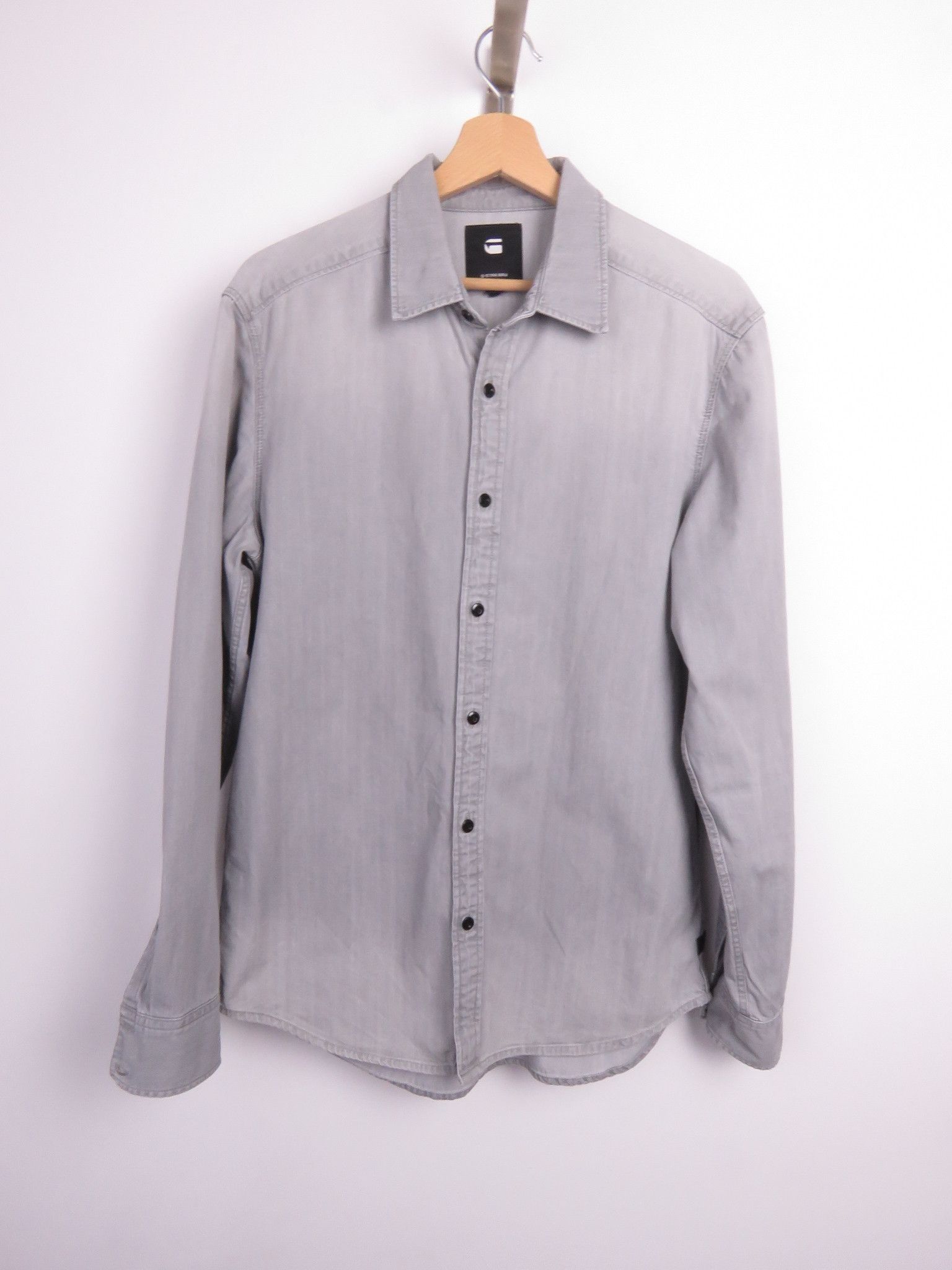 G-Star G-STAR RAW DENIM SHIRT TOP JEANS ORIGINAL size M Size US M / EU 48-50 / 2 - 2 Thumbnail