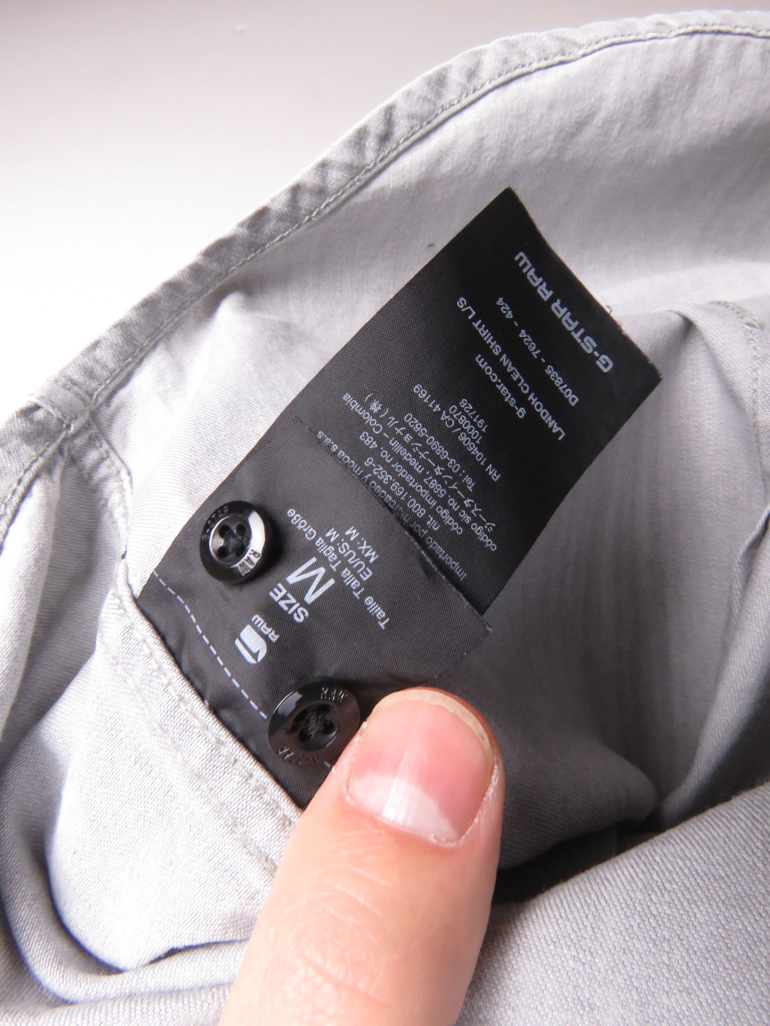 G-Star G-STAR RAW DENIM SHIRT TOP JEANS ORIGINAL size M Size US M / EU 48-50 / 2 - 9 Thumbnail