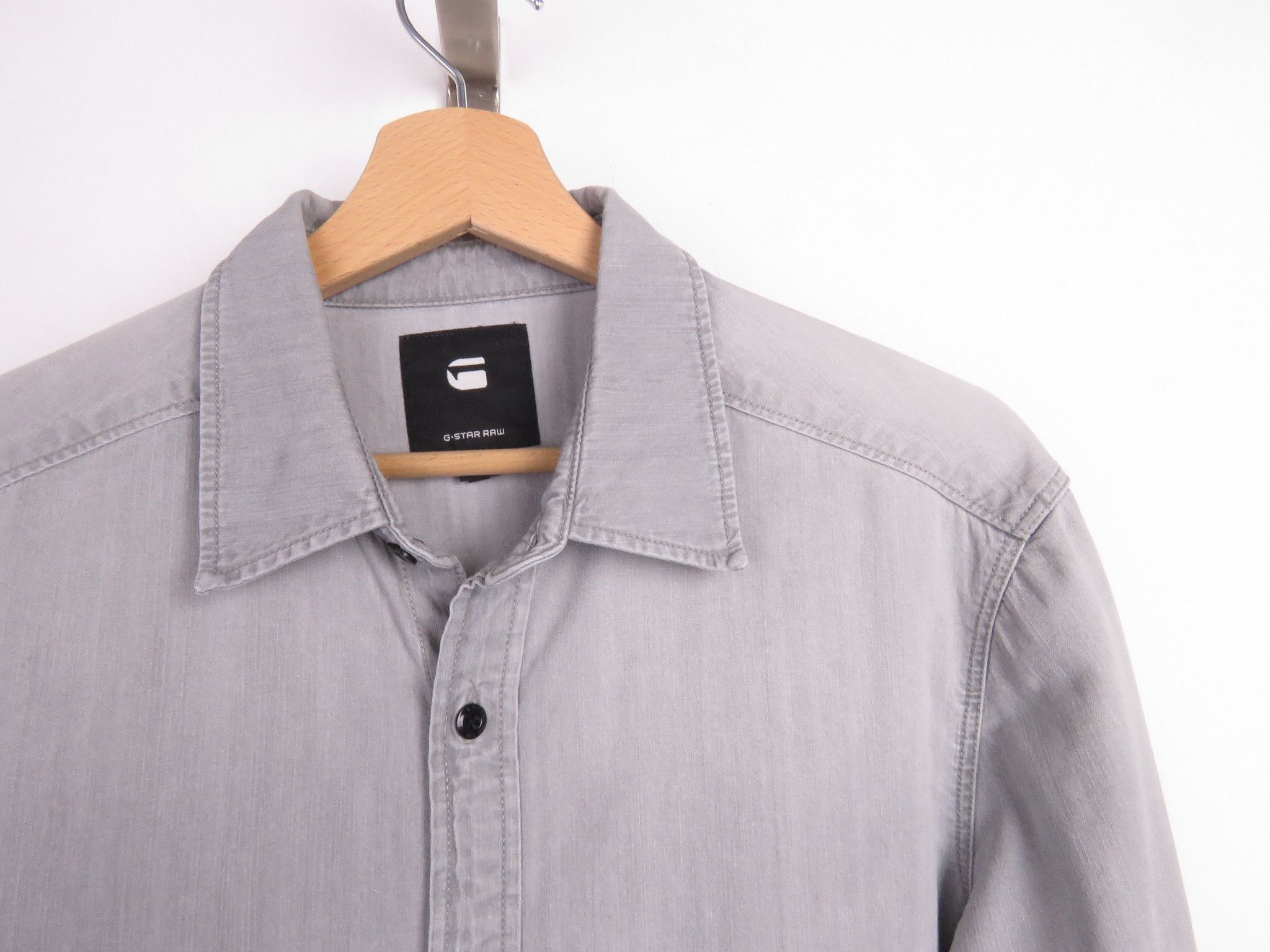 G-Star G-STAR RAW DENIM SHIRT TOP JEANS ORIGINAL size M Size US M / EU 48-50 / 2 - 1 Thumbnail